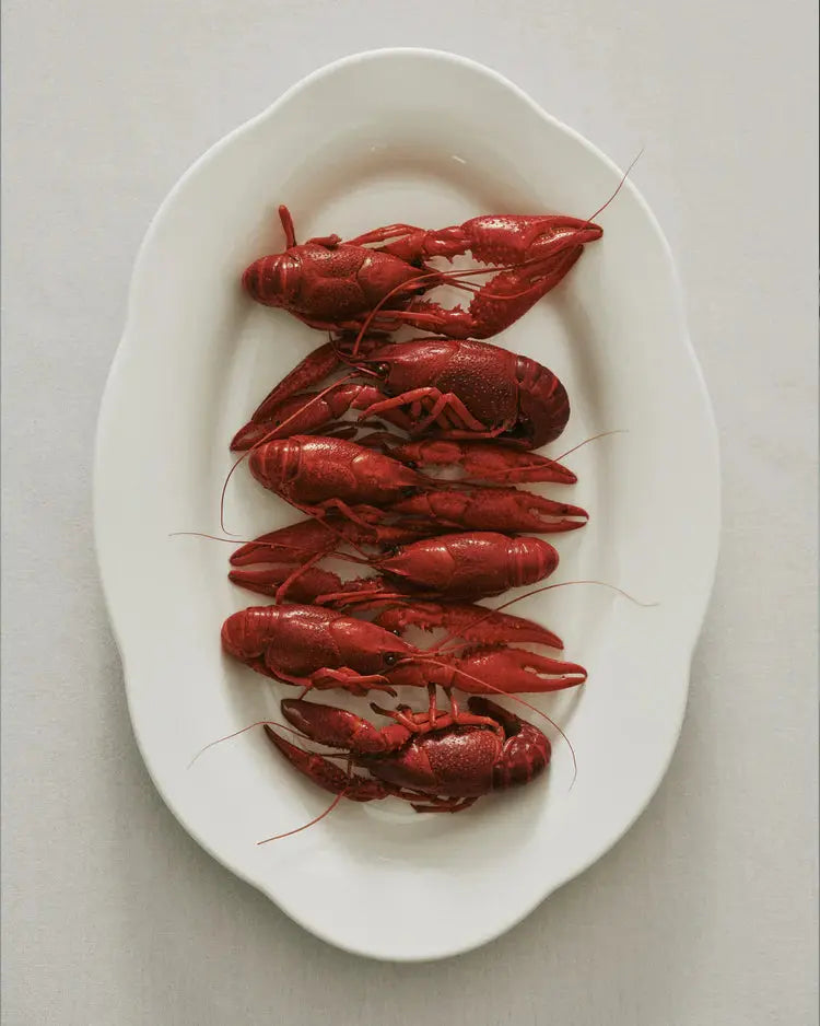  Deep Oval Plate – Silhouette, Hvid (sæt á 2) | Serax by Sergio Herman Serax