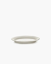 Ovalt Fad / Deep Oval Plate – Silhouette, Hvid (sæt á 2) | Serax by Sergio Herman Serax