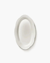 Ovalt Fad / Deep Oval Plate – Silhouette, Hvid (sæt á 2) | Serax by Sergio Herman Serax