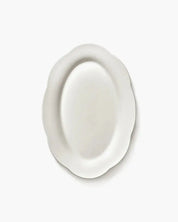 Ovalt Fad / Deep Oval Plate – Silhouette, Hvid (sæt á 2) | Serax by Sergio Herman Serax