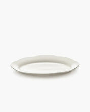 Ovalt Fad / Deep Oval Plate – Silhouette, Hvid (sæt á 2) | Serax by Sergio Herman Serax