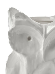 Owl Vase 'After Midnight' Lille – Hvid | Marni x Serax Serax