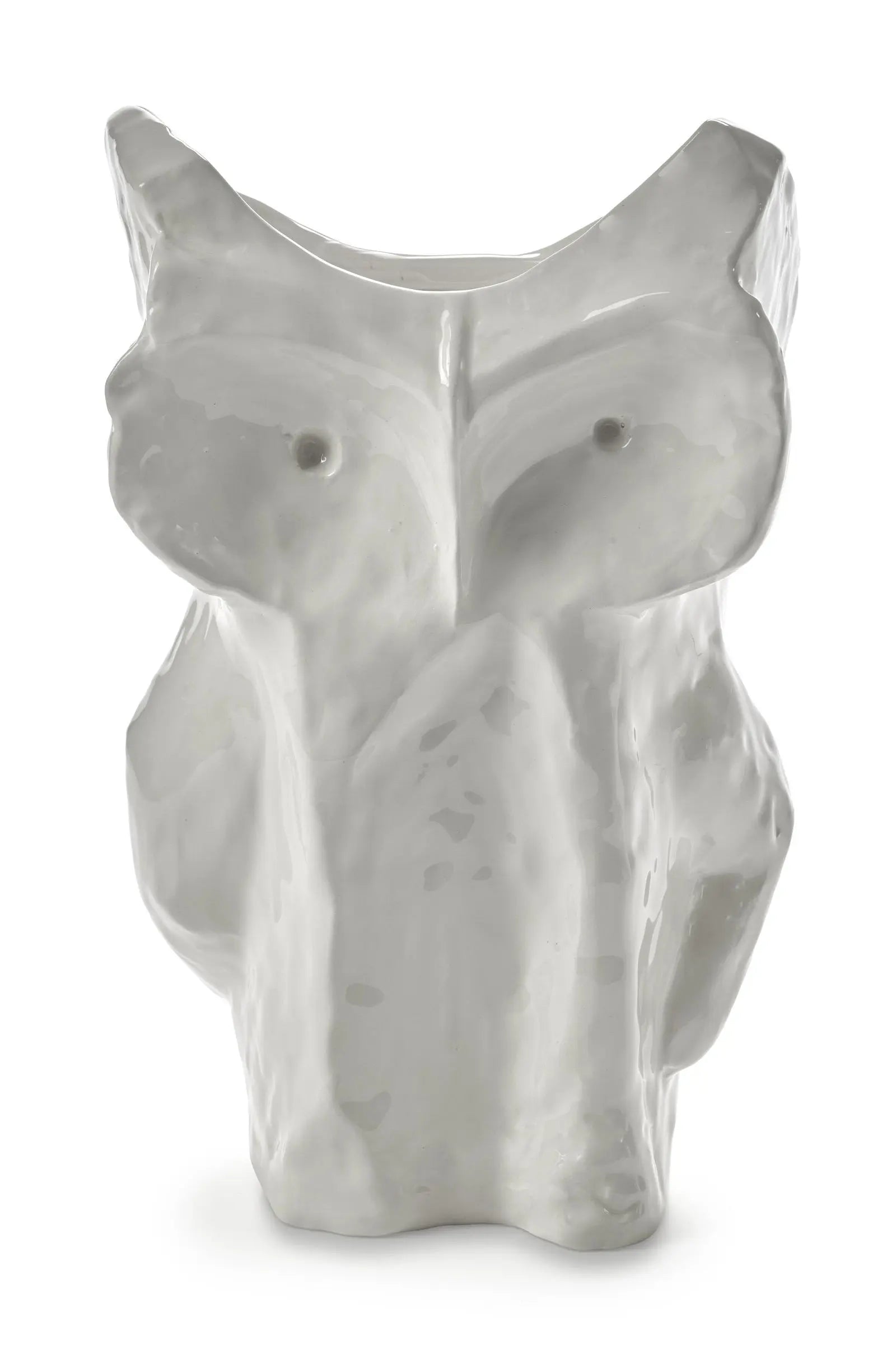 Owl Vase 'After Midnight' Stor – Hvid | Marni x Serax Serax