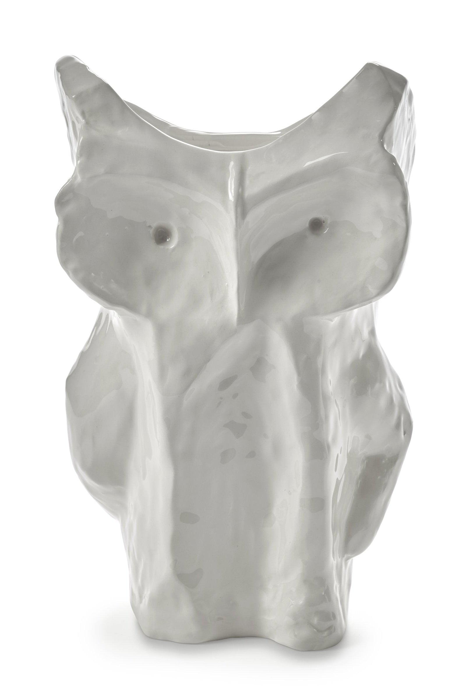Owl Vase 'After Midnight' Stor – Hvid | Marni x Serax