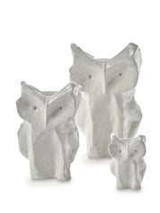 Owl Vase 'After Midnight' Stor – Hvid | Marni x Serax Serax