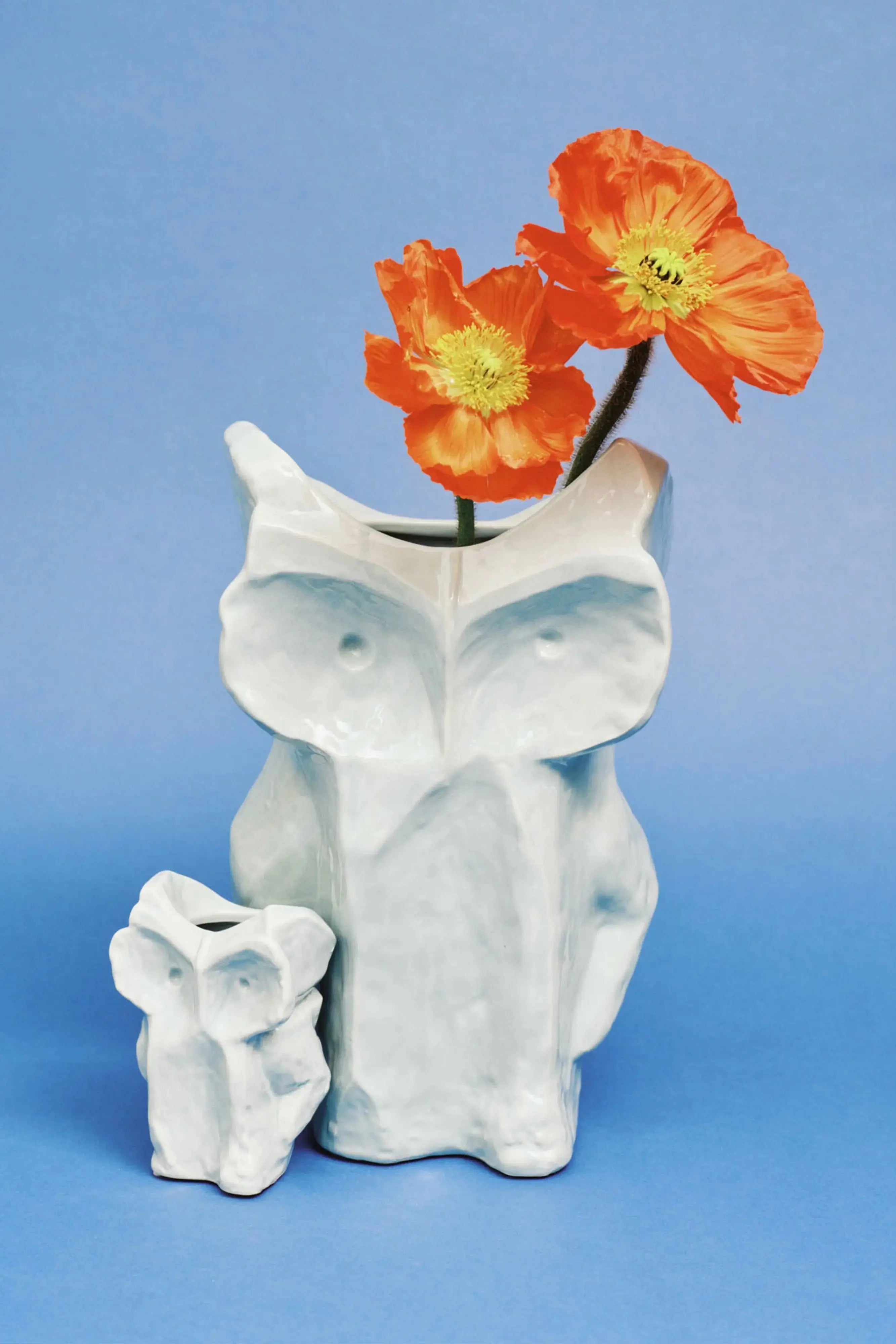 Owl Vase 'After Midnight' Stor – Lyseblå | Marni x Serax Serax