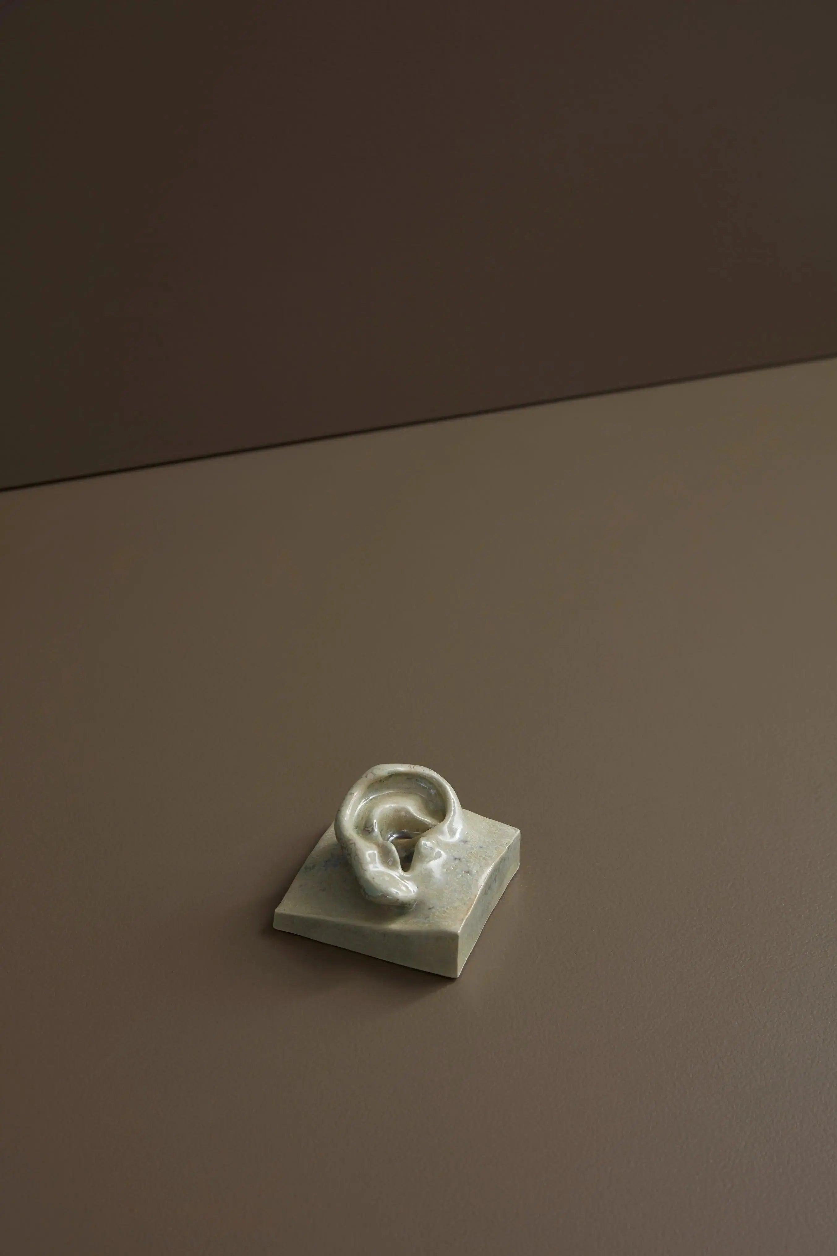 Right Ear i CrystalGreen stentøj Laoru Laoru