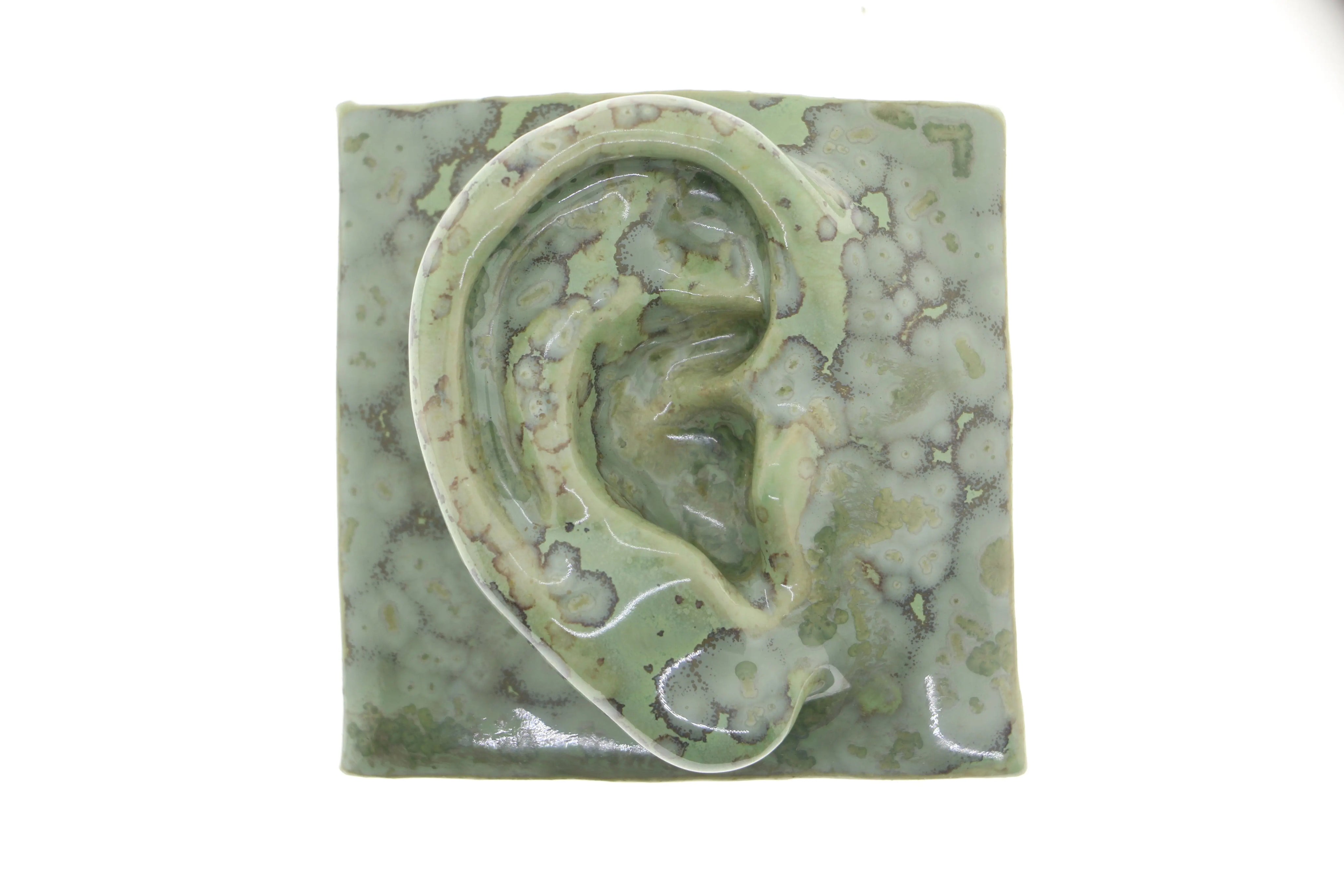 Right Ear i CrystalGreen stentøj Laoru Laoru