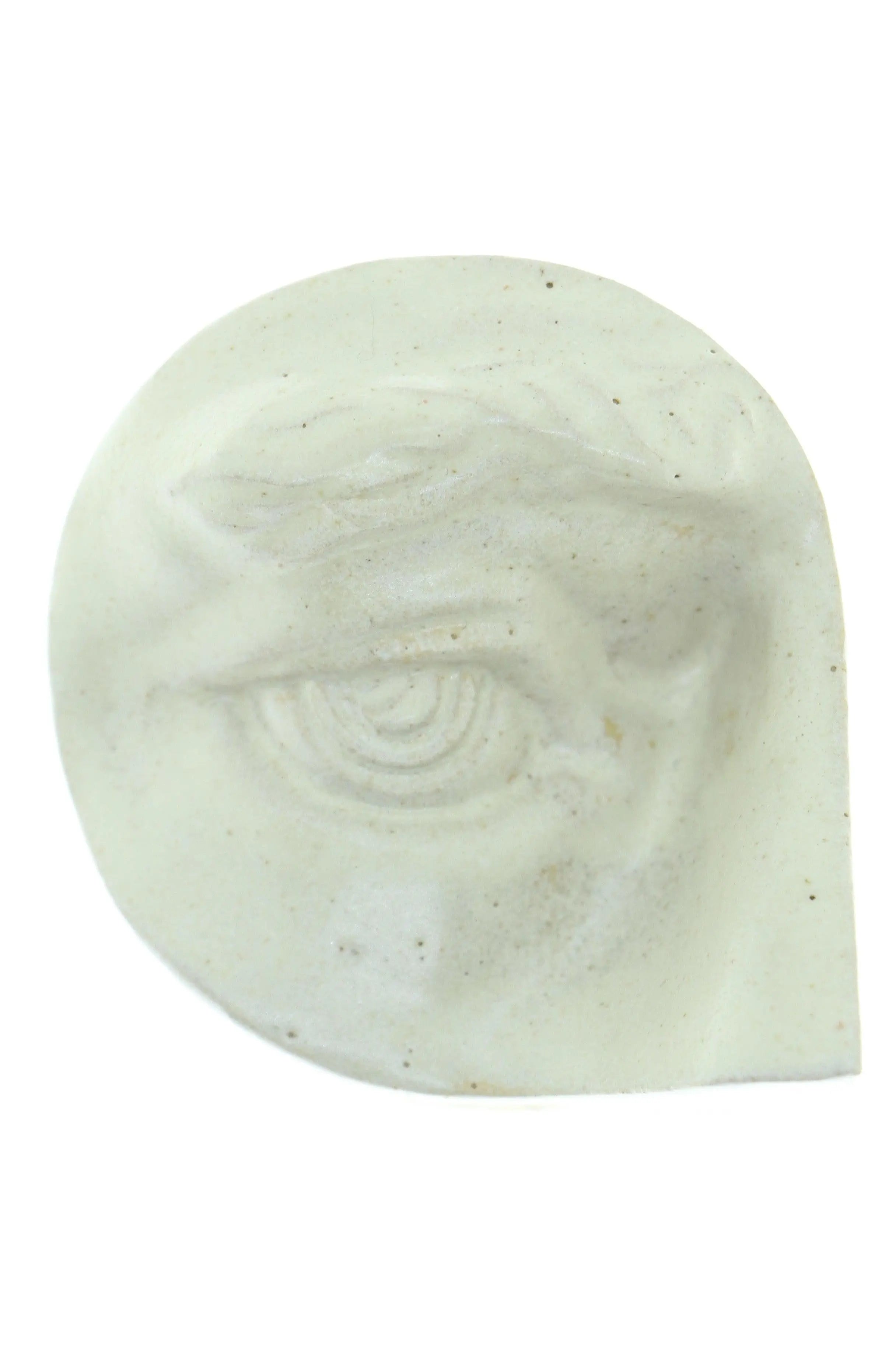 Right Rounded Eye i AntiqueWhite stentøj Laoru Laoru