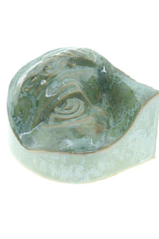 Right Rounded Eye i CopperGreen stentøj Laoru Laoru