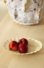 Roger Orfevre - Brødkurv oval | Creme | 2 størrelser Roger Orfevre