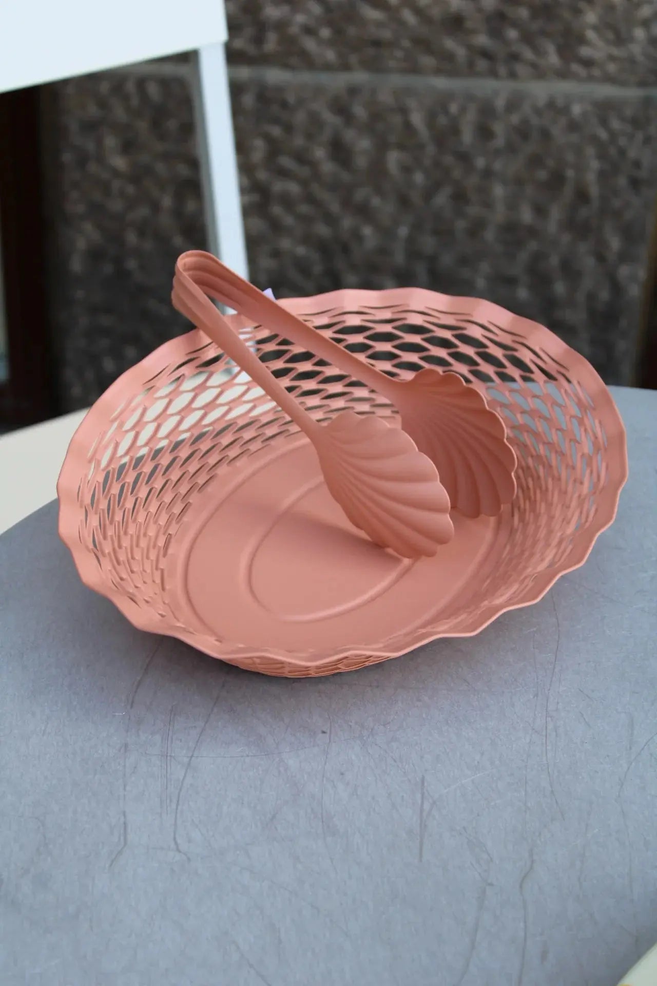 Roger Orfevre - Brødkurv oval | Rosa Roger Orfevre