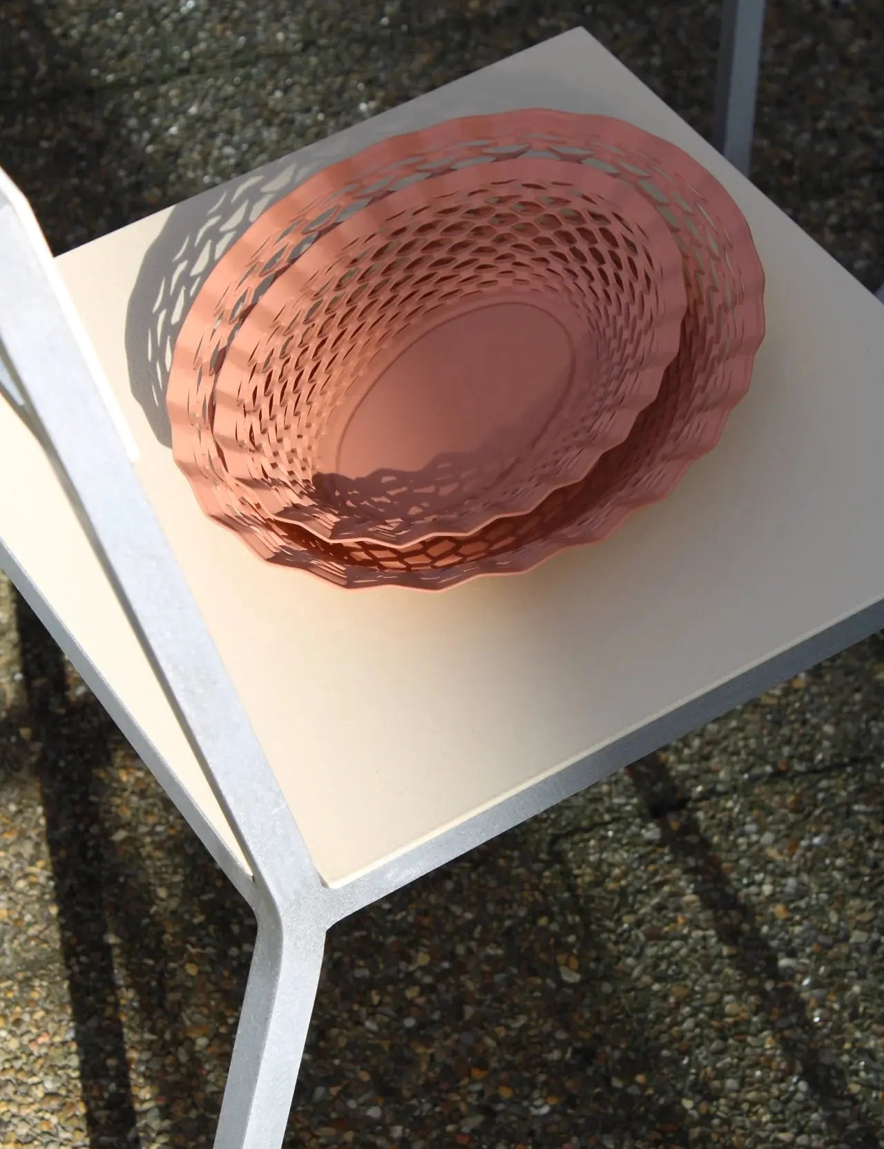 Roger Orfevre - Brødkurv oval | Rosa Roger Orfevre