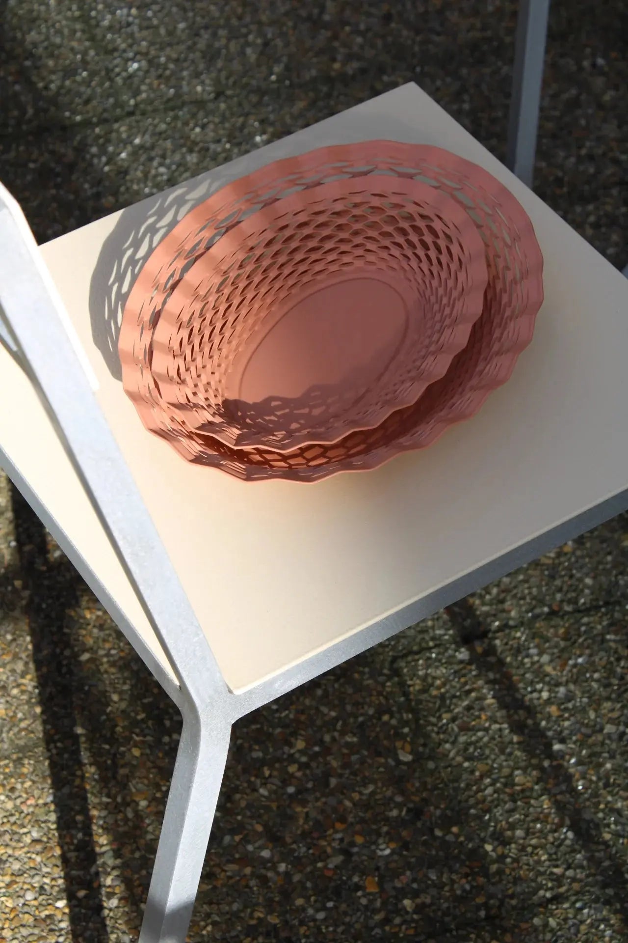 Roger Orfevre - Brødkurv oval | Rosa Roger Orfevre