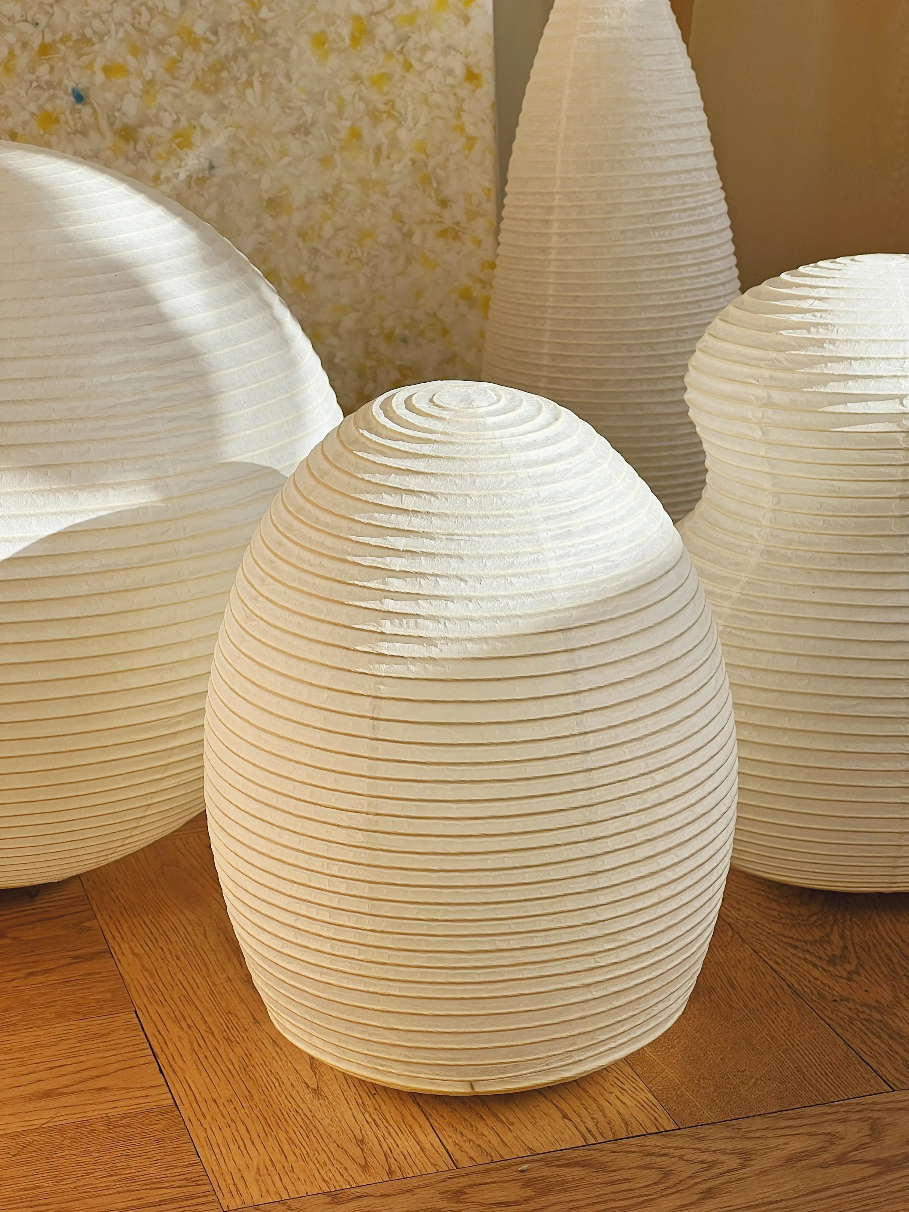 Shigeru Uchida Washi Lighting Paper Moon PM01 Bordlampe Shigeru Uchida