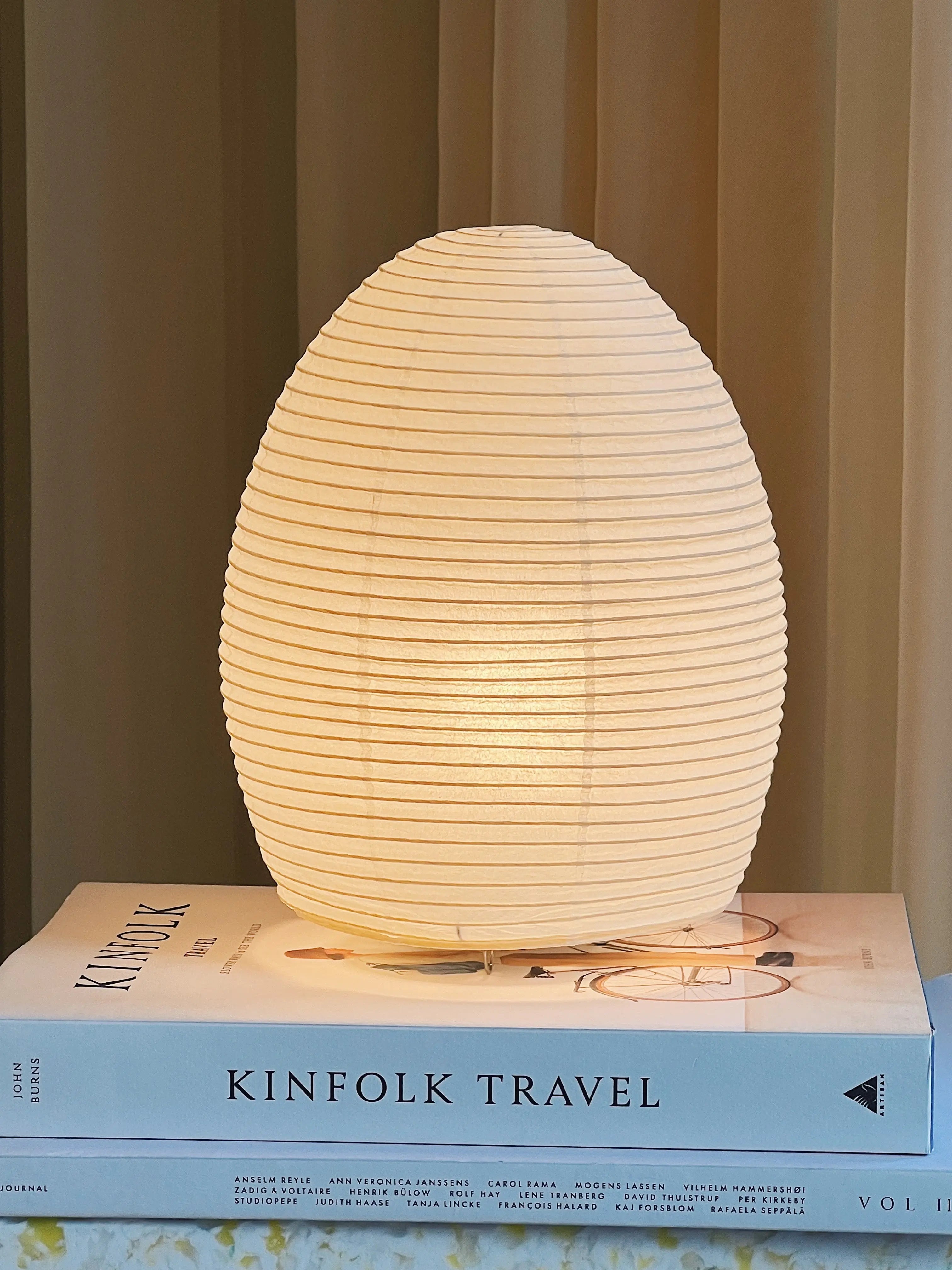 Shigeru Uchida Washi Lighting Paper Moon PM01 Bordlampe Shigeru Uchida