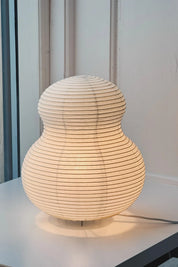 Shigeru Uchida Washi Lighting Paper Moon PM02 Bordlampe Shigeru Uchida