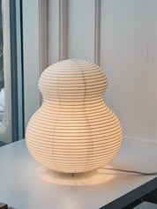 Shigeru Uchida Washi Lighting Paper Moon PM02 Bordlampe Shigeru Uchida