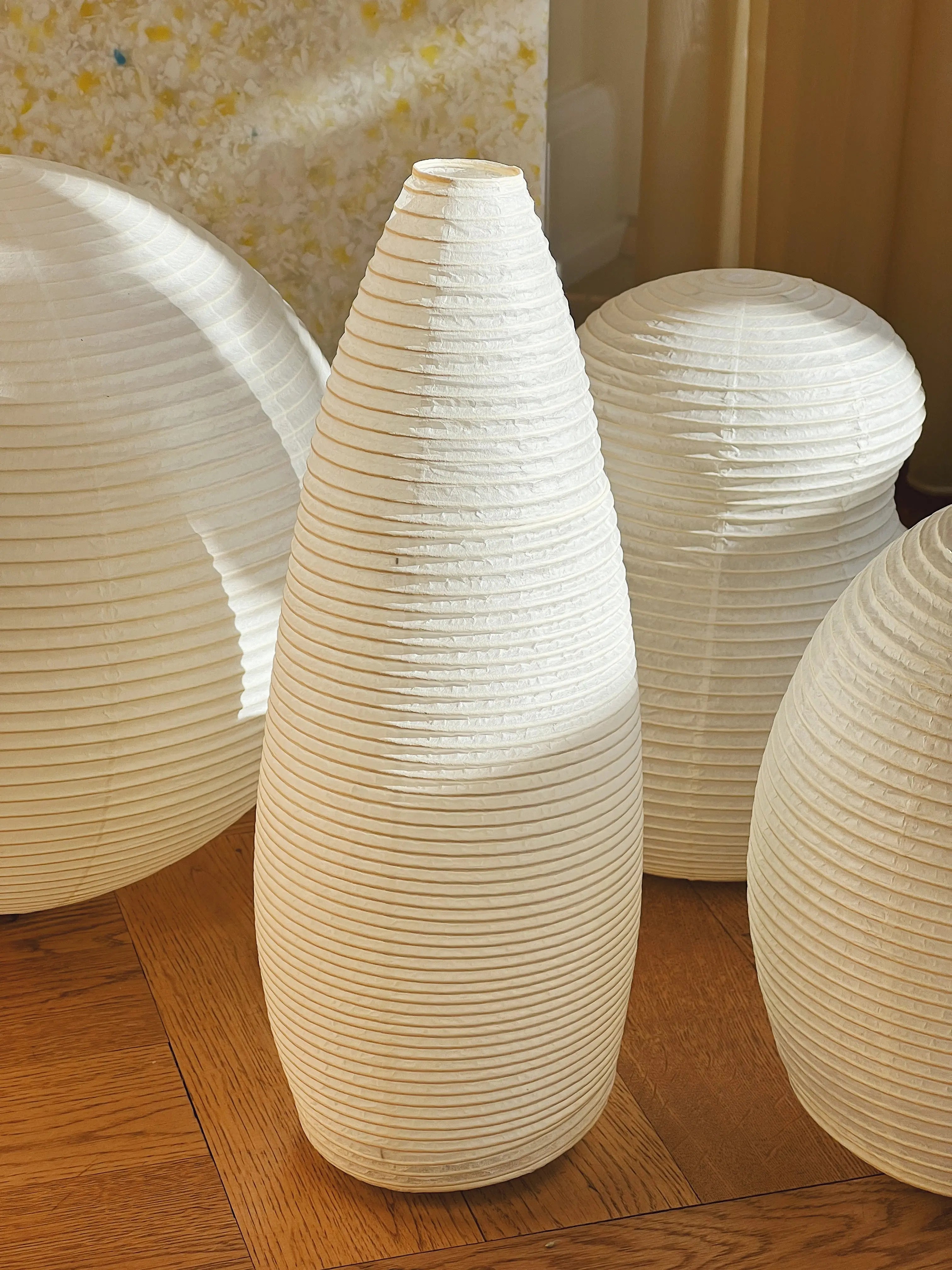 Shigeru Uchida Washi Lighting Paper Moon PM03 Bordlampe Shigeru Uchida