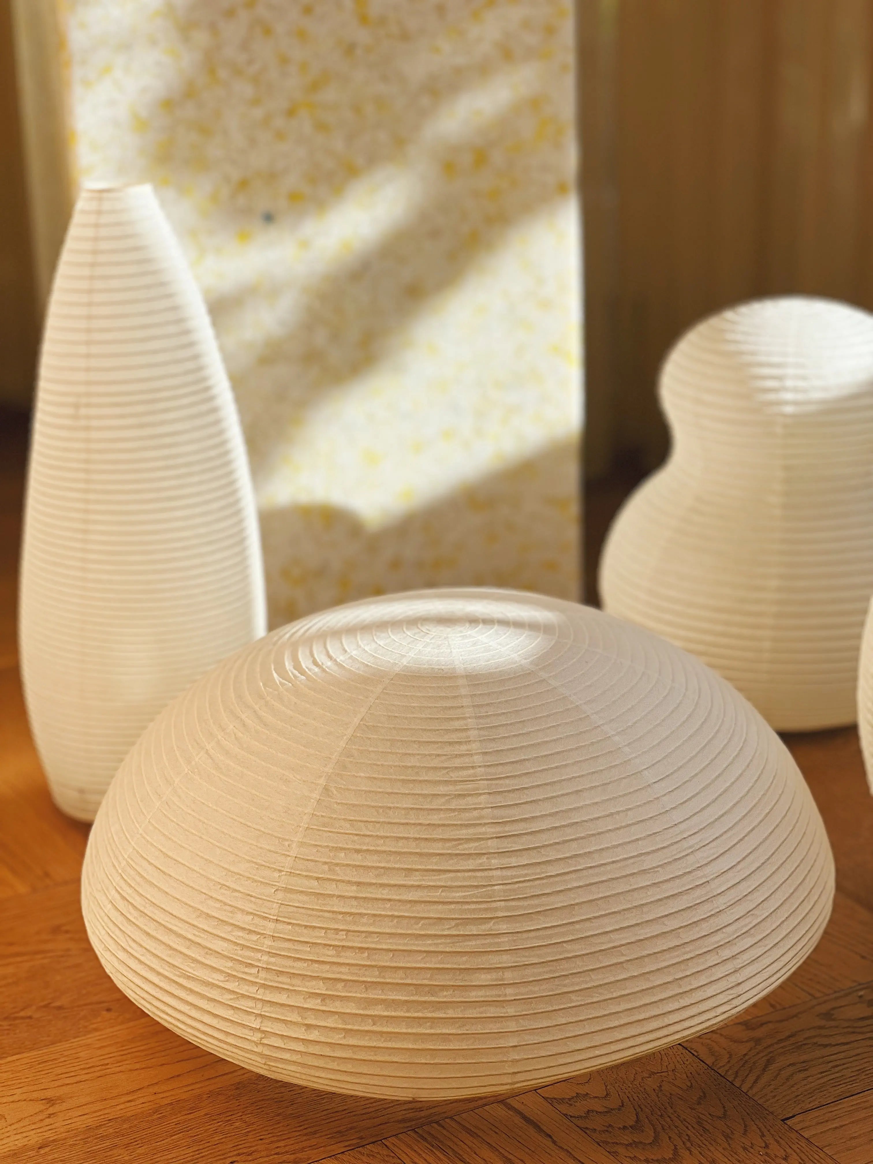 Shigeru Uchida Washi Lighting Paper Moon PM04 Bordlampe Shigeru Uchida