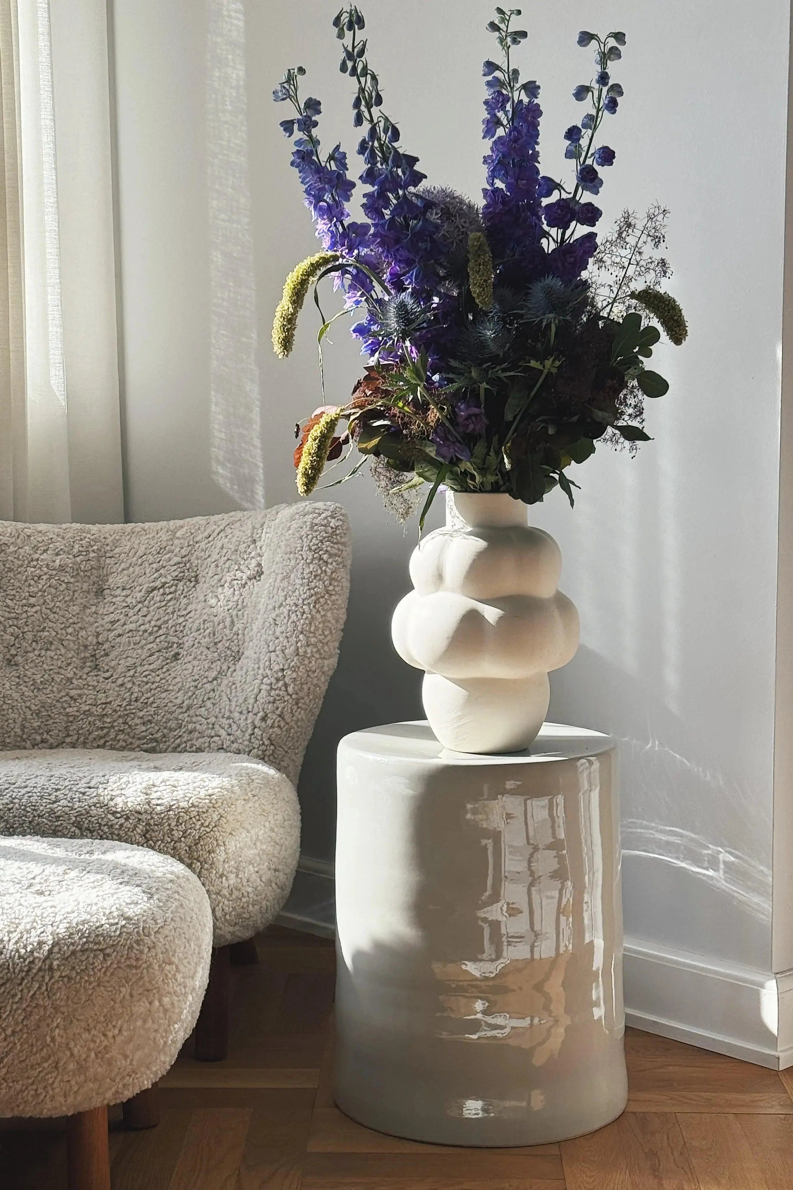 Sidebord 'Pawn' – Grå | Marie Michielssen x Serax Serax