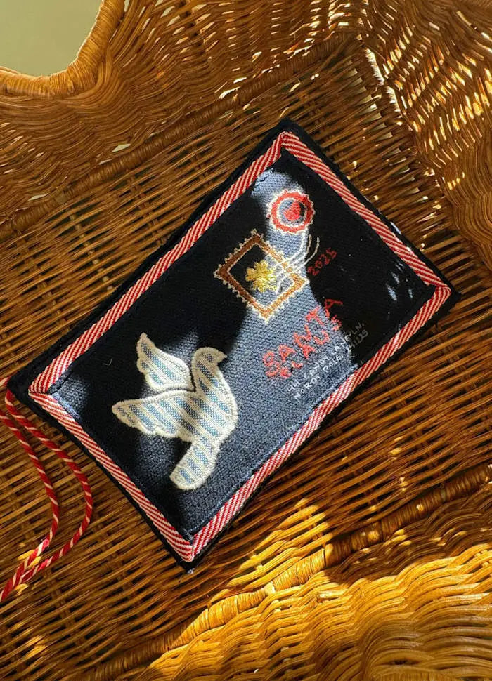 Sissel Edelbo | Christmas Letter Ornament | Navy Sissel Edelbo