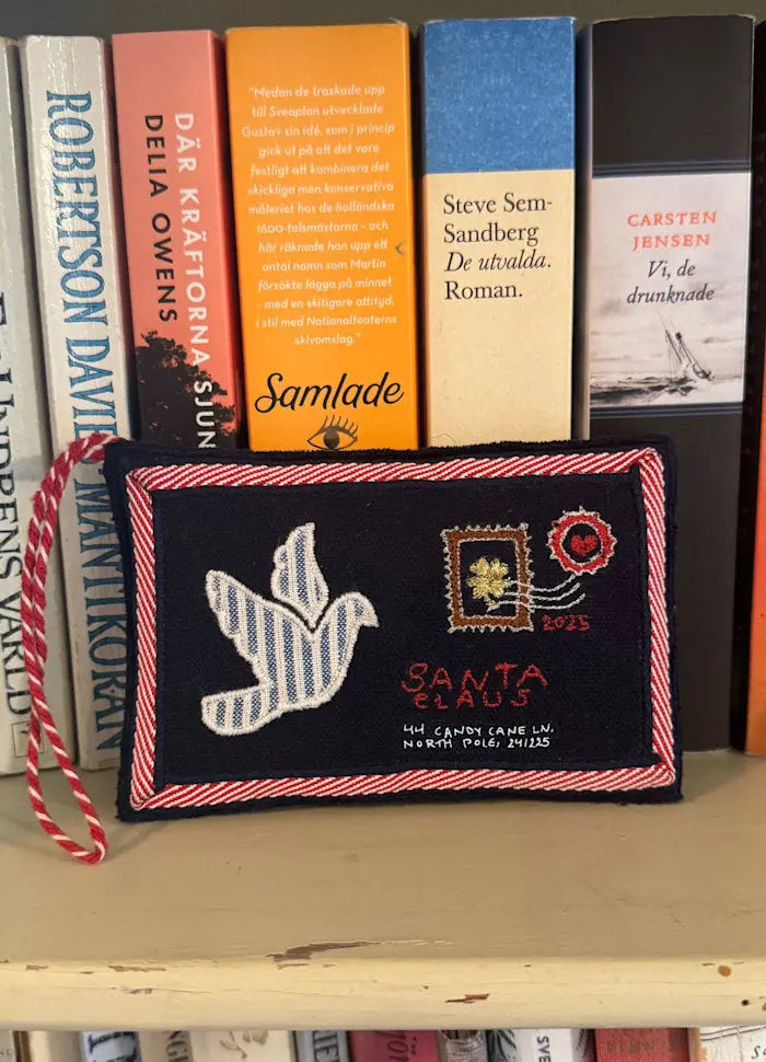 Sissel Edelbo | Christmas Letter Ornament | Navy Sissel Edelbo