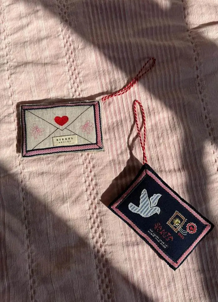 Sissel Edelbo | Christmas Letter Ornament | Navy Sissel Edelbo