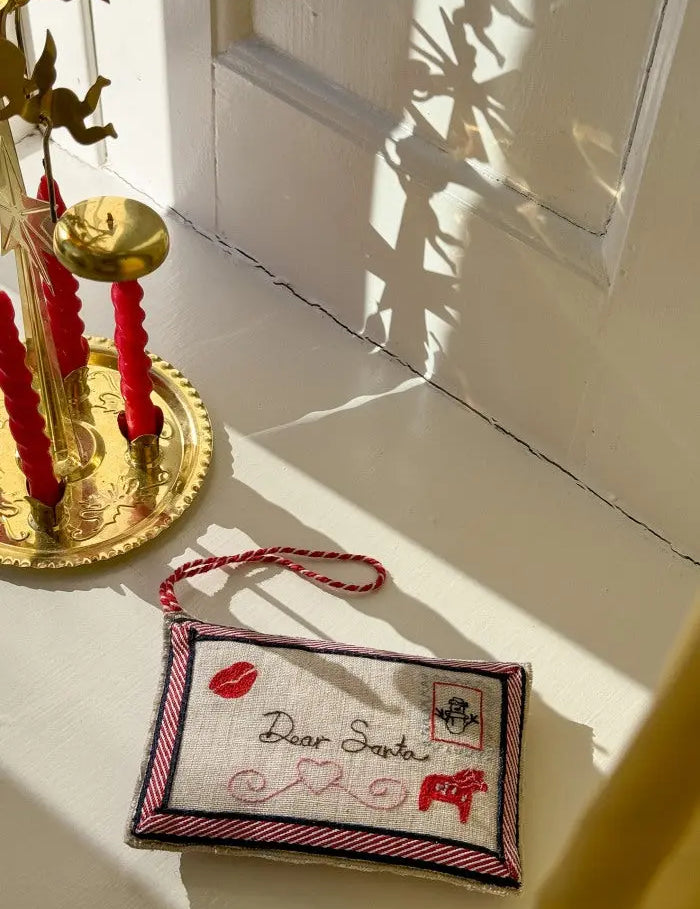 Sissel Edelbo | Julebrev Ornament | Santa Sissel Edelbo