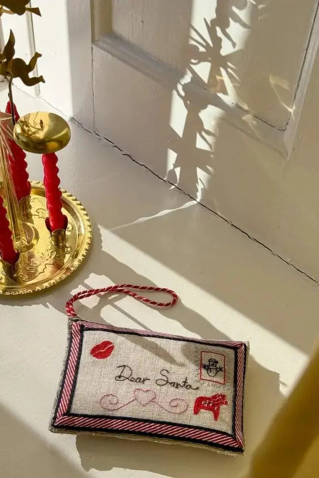 Sissel Edelbo | Julebrev Ornament | Santa Sissel Edelbo