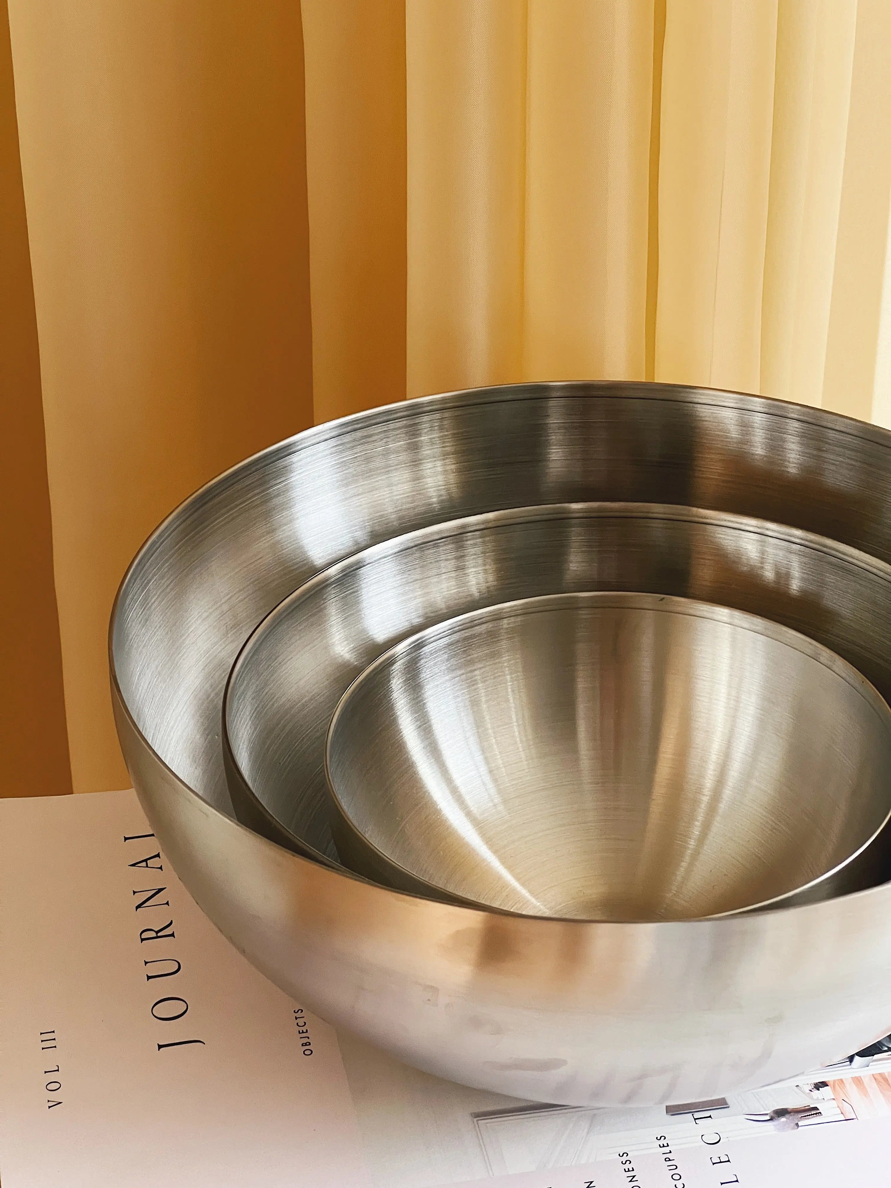 Skåle i rustfrit stål | 4 størrelser Studio Hafnia