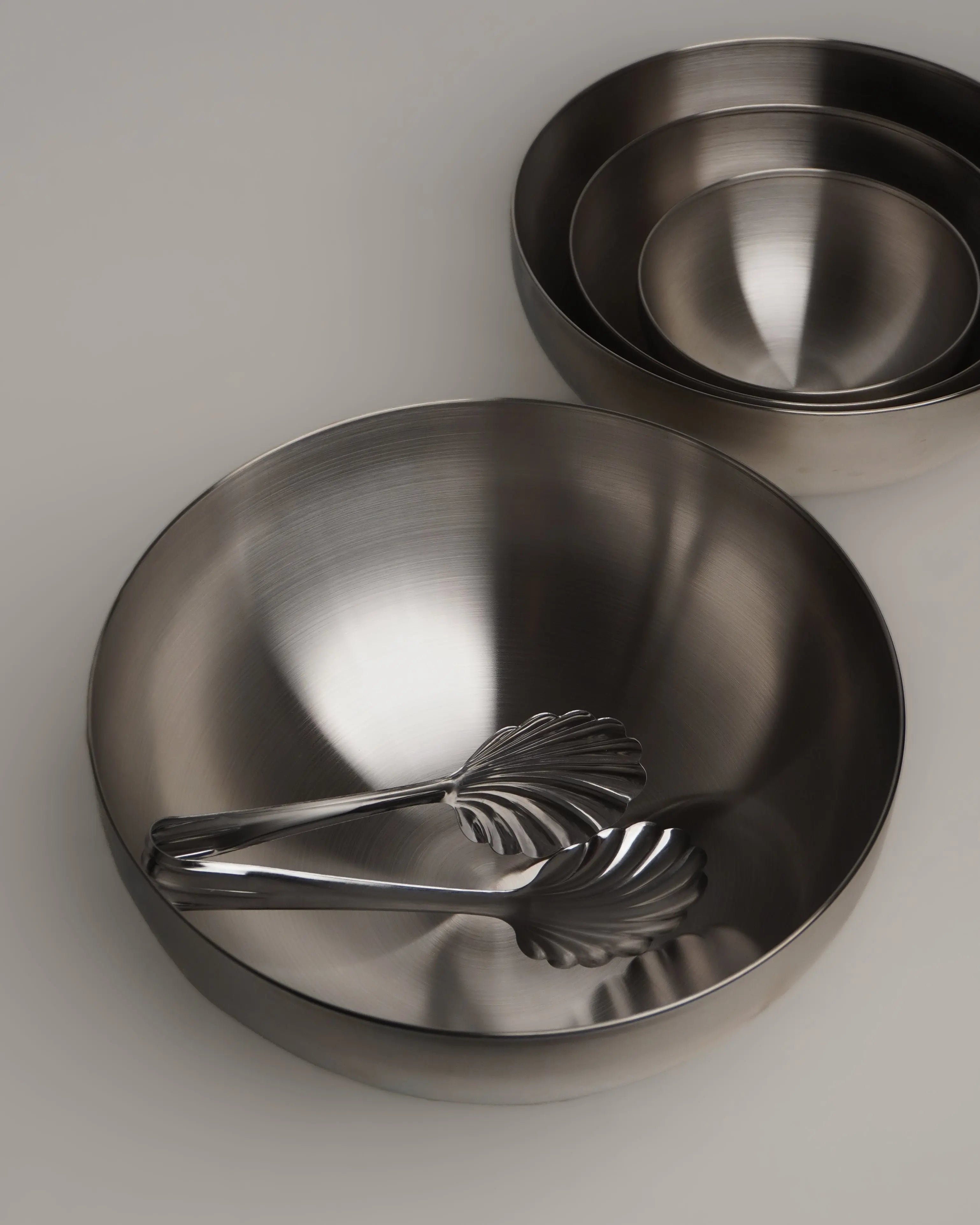 Skåle i rustfrit stål – Sæt med 4 størrelser Studio Hafnia