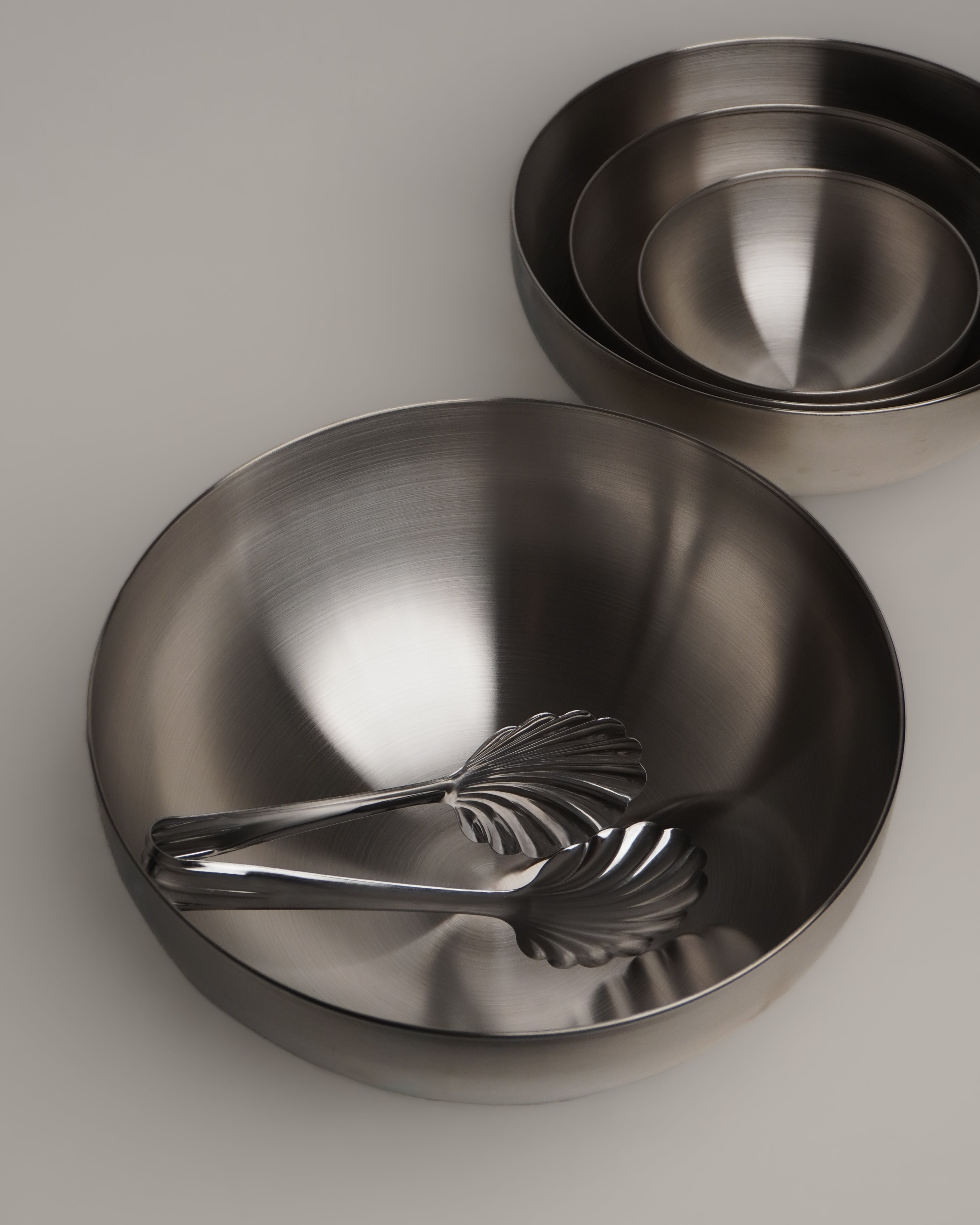 Skåle i rustfrit stål – Sæt med 4 størrelser Studio Hafnia