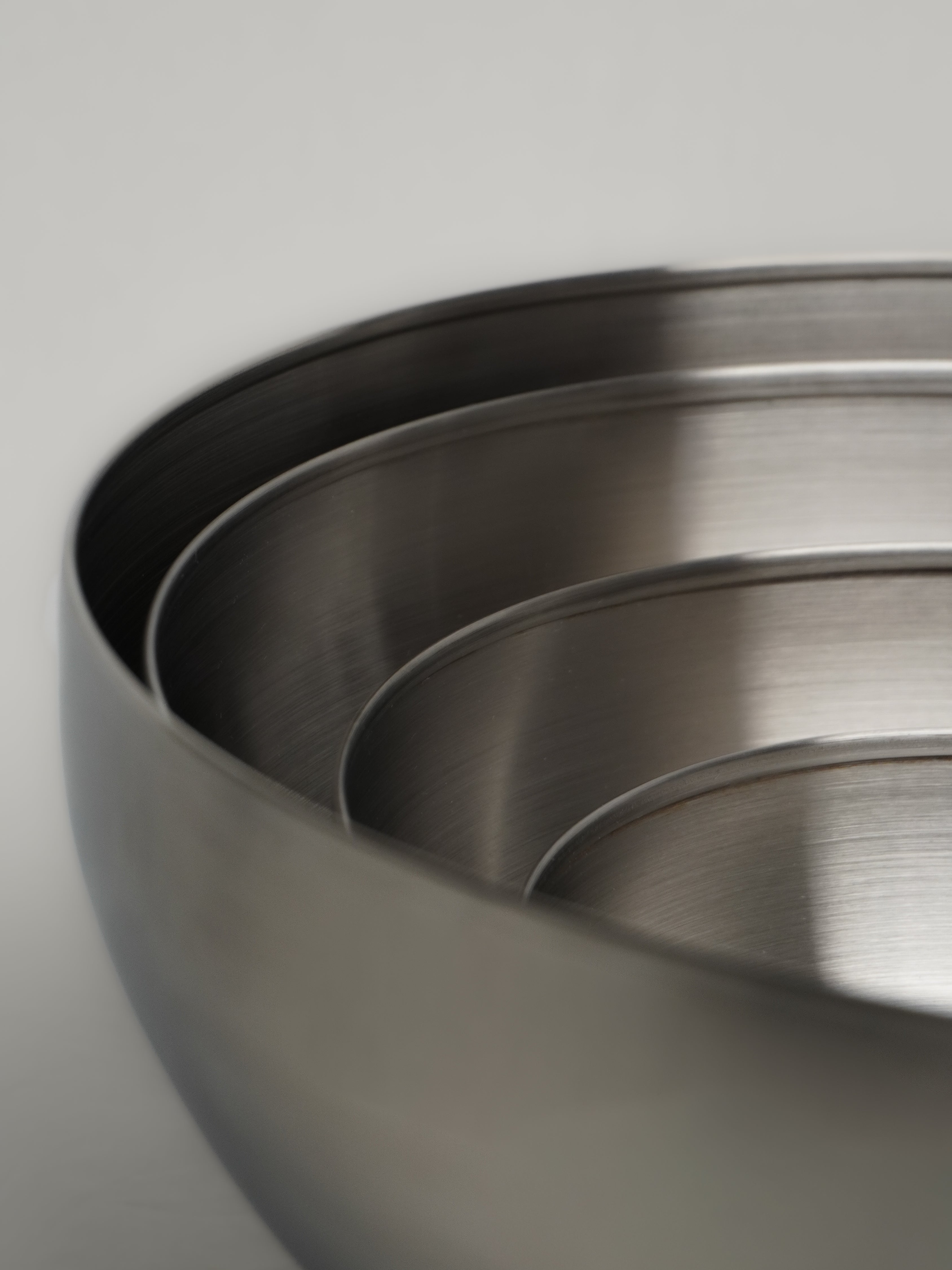 Skåle i rustfrit stål – Sæt med 4 størrelser Studio Hafnia