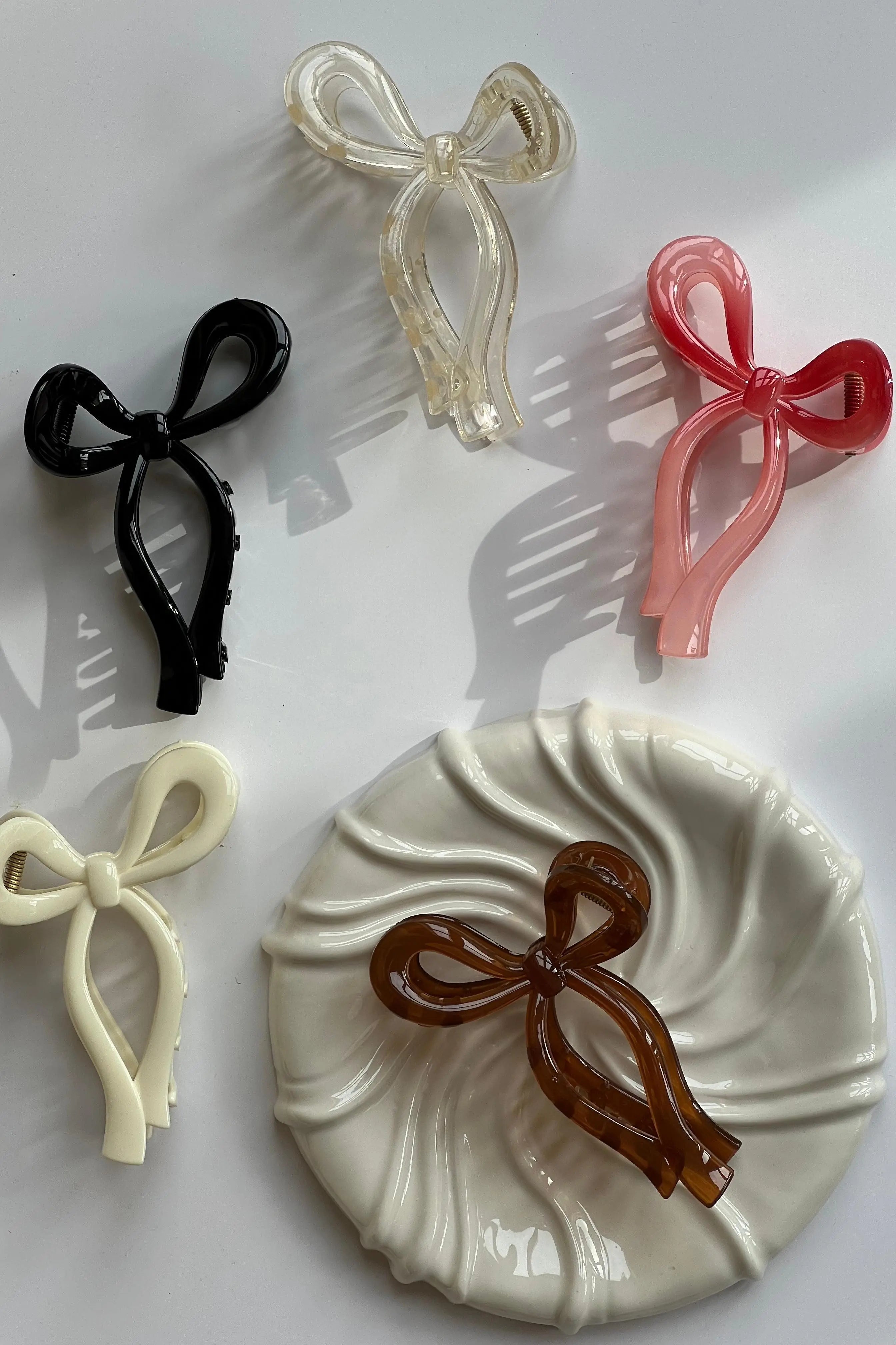 Sløjfe Hårklemme 11 cm | 5 forskellige farver Studio Hafnia