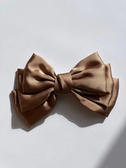 Sløjfe Hårspænde i Satin 16 cm | 4 forskellige farver Studio Hafnia