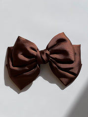 Sløjfe Hårspænde i Satin 16 cm | 4 forskellige farver Studio Hafnia