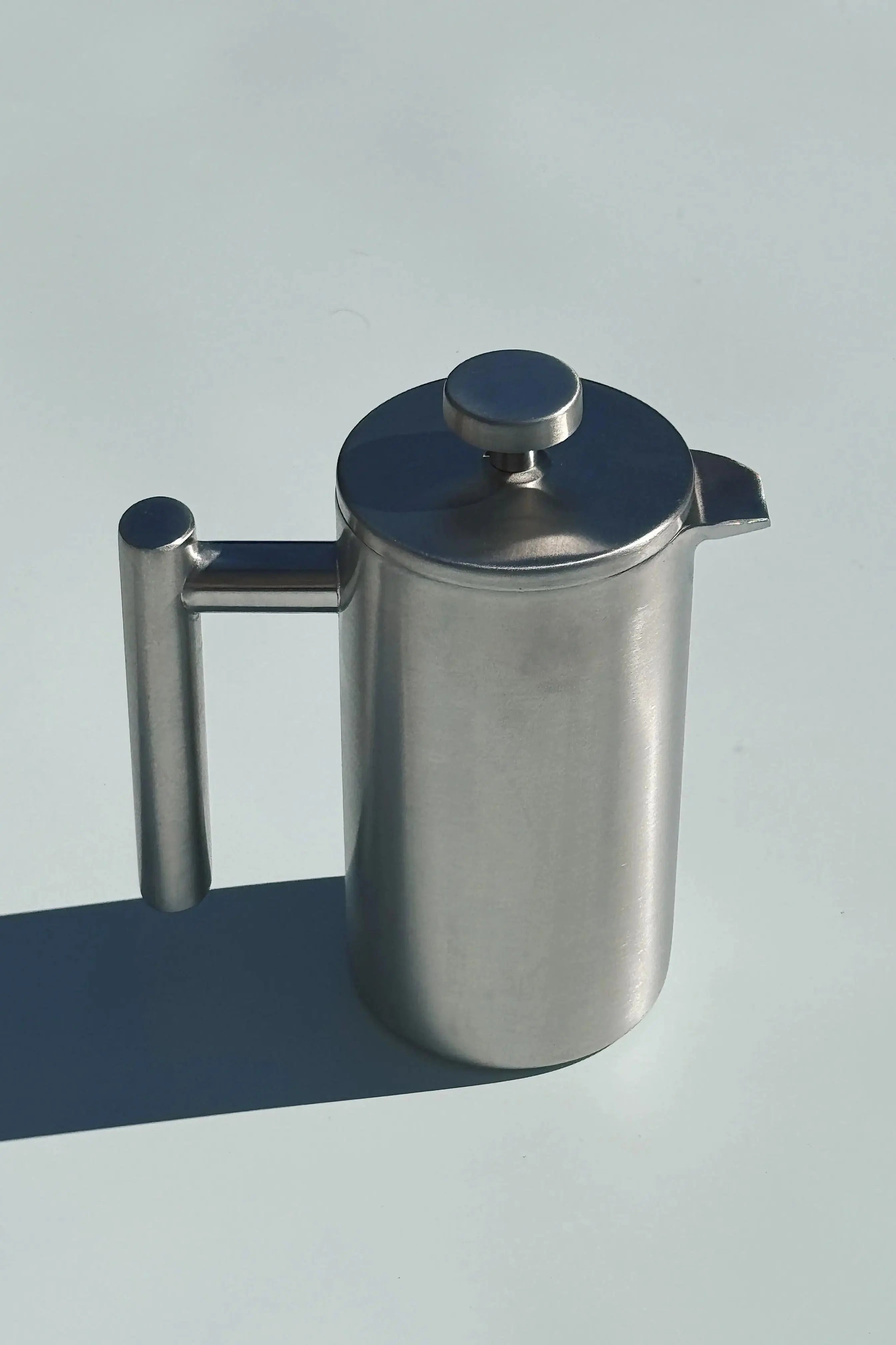 Stempelkande i Mat Stål | 350 ml Studio Hafnia