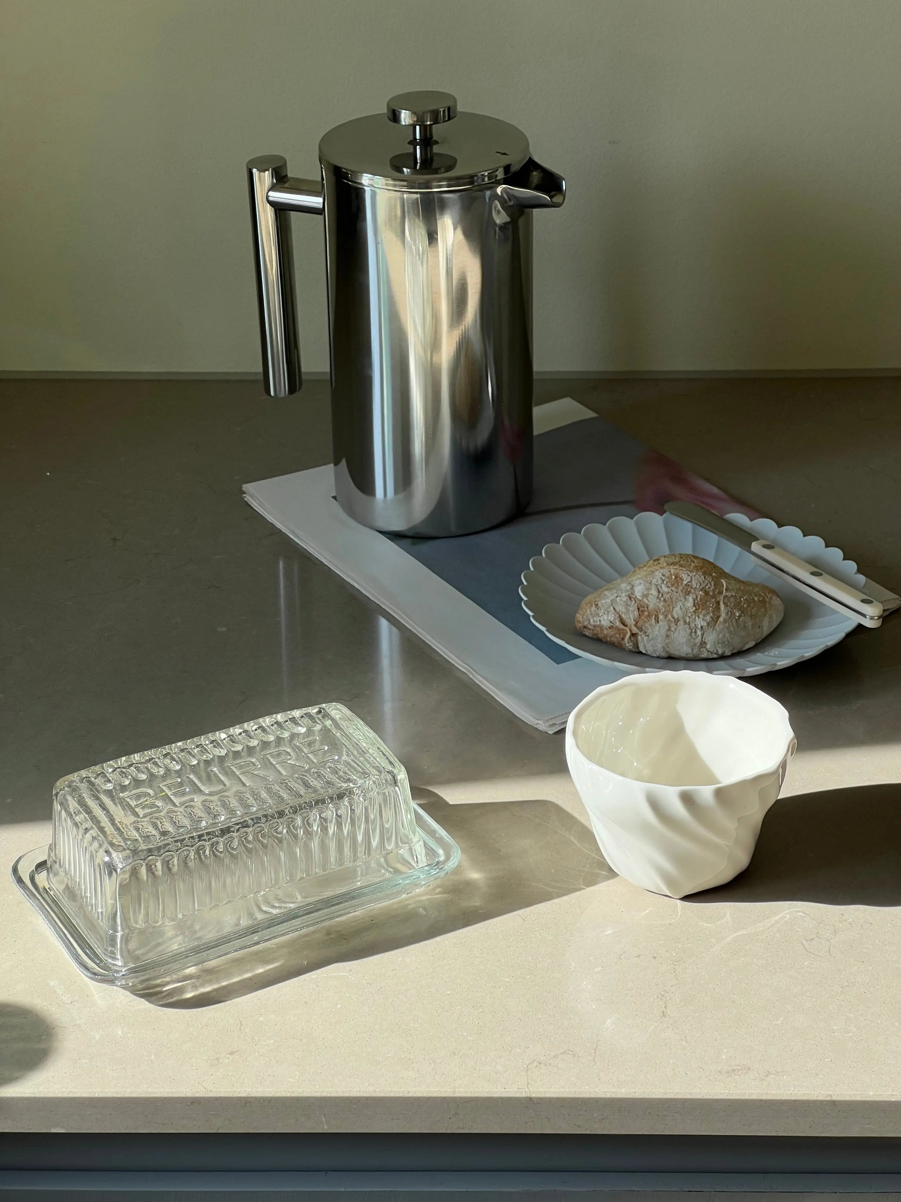 Stempelkande i Rustfrit stål | 1000 ml Studio Hafnia