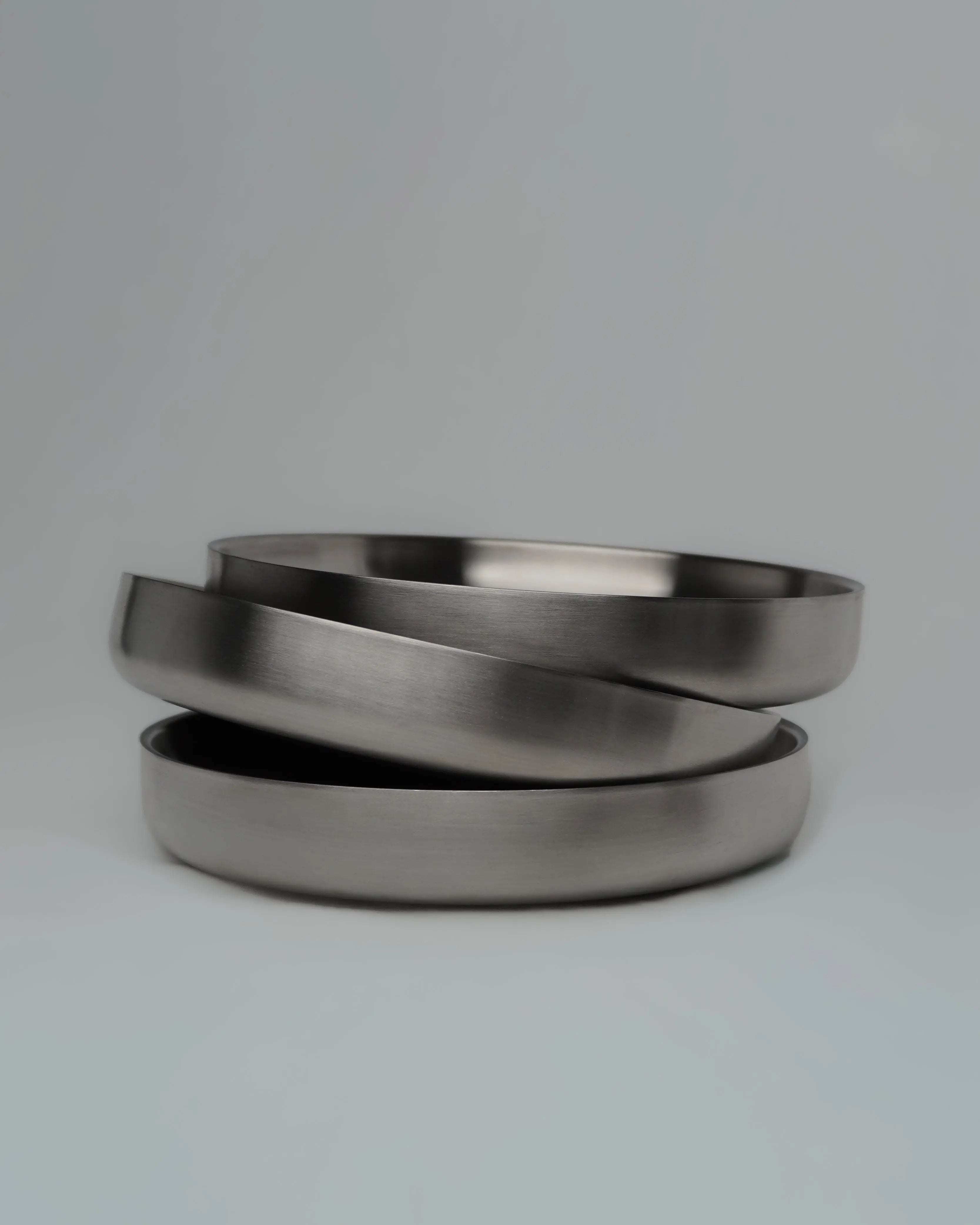 Tallerken i rustfrit stål | 21 cm