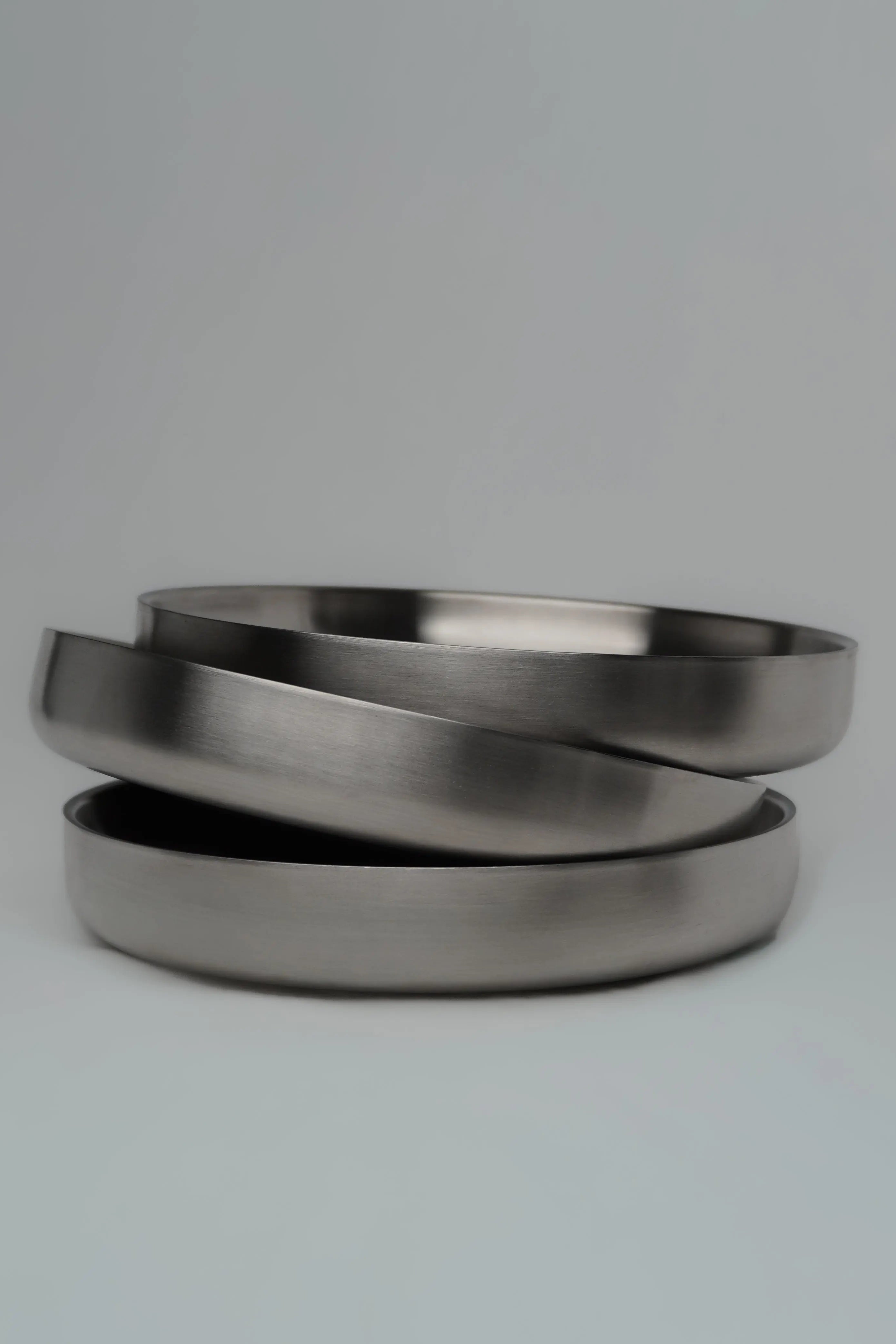 Tallerken i rustfrit stål | 21 cm - Studio Hafnia