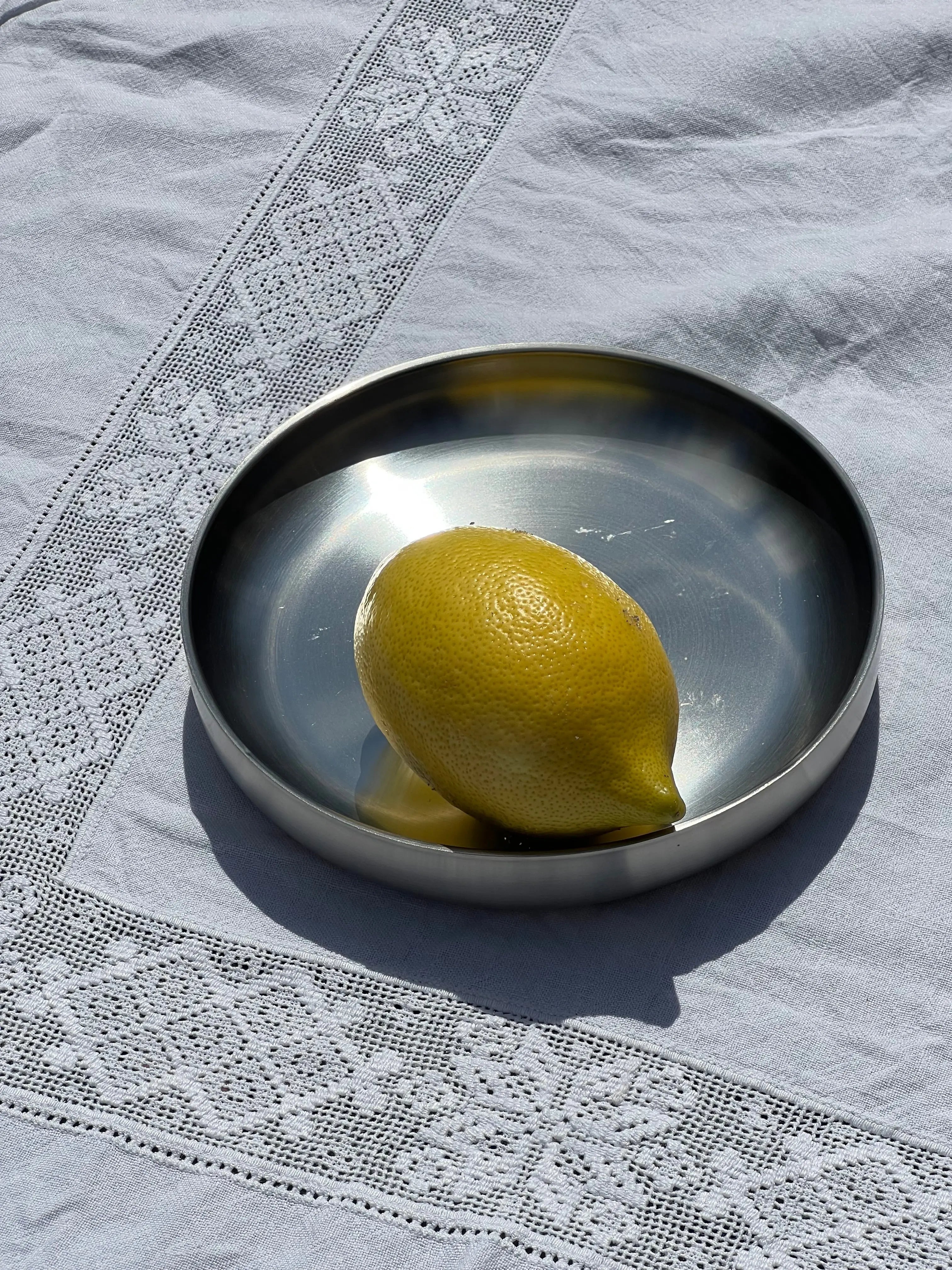 Tallerken i rustfrit stål | 21 cm Studio Hafnia