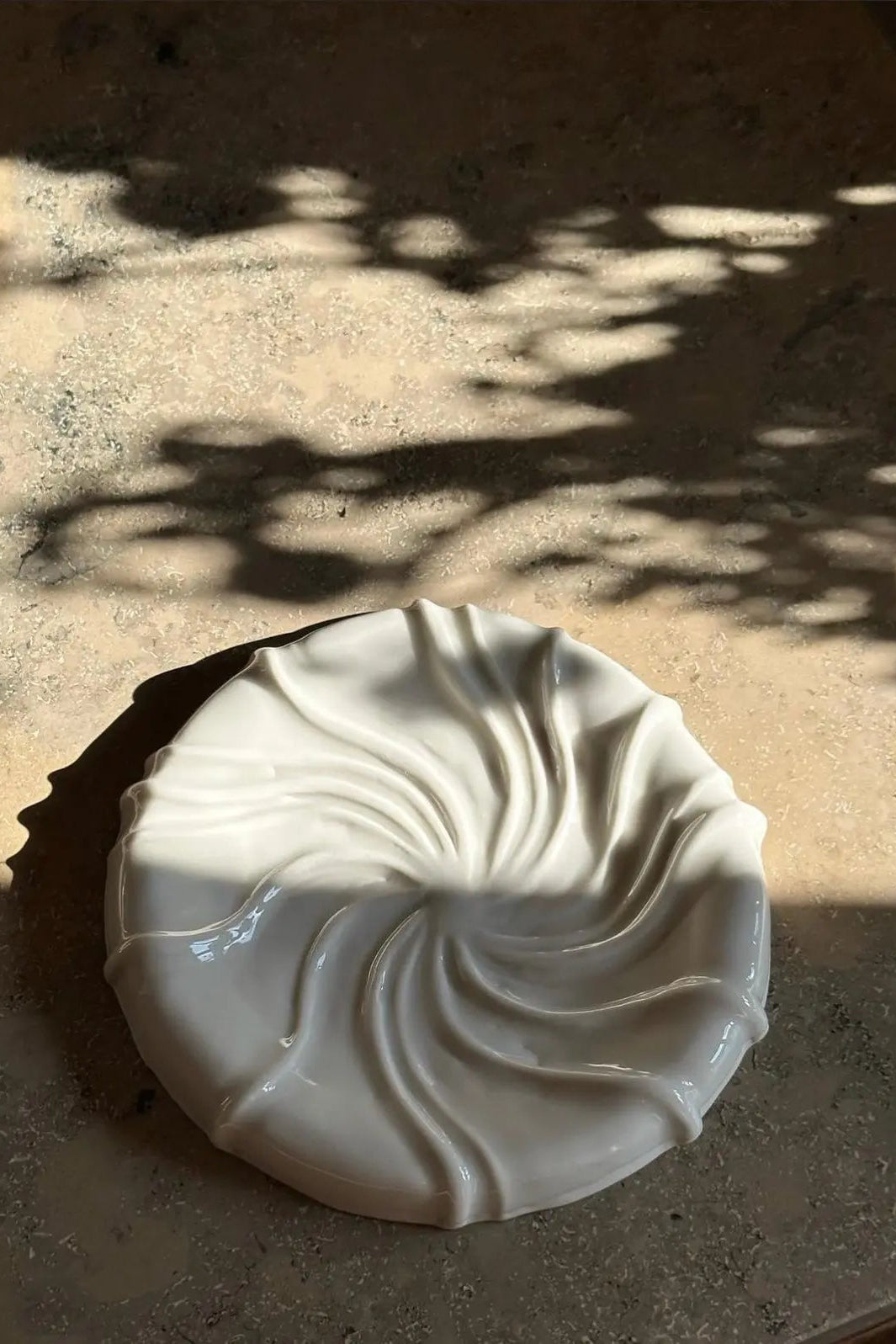 Tidevandstallerken af Atelier Marée | Hvid Porcelæn 17.5 cm Atelier Marée