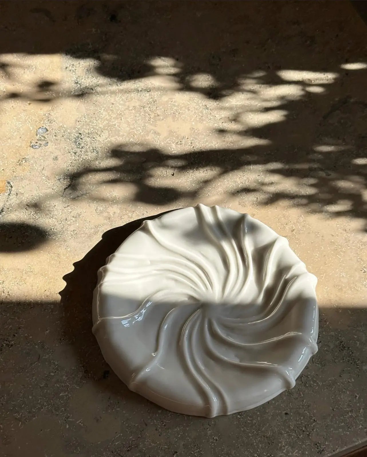 Tidevandstallerken af Atelier Marée | Hvid Porcelæn 17.5 cm Atelier Marée