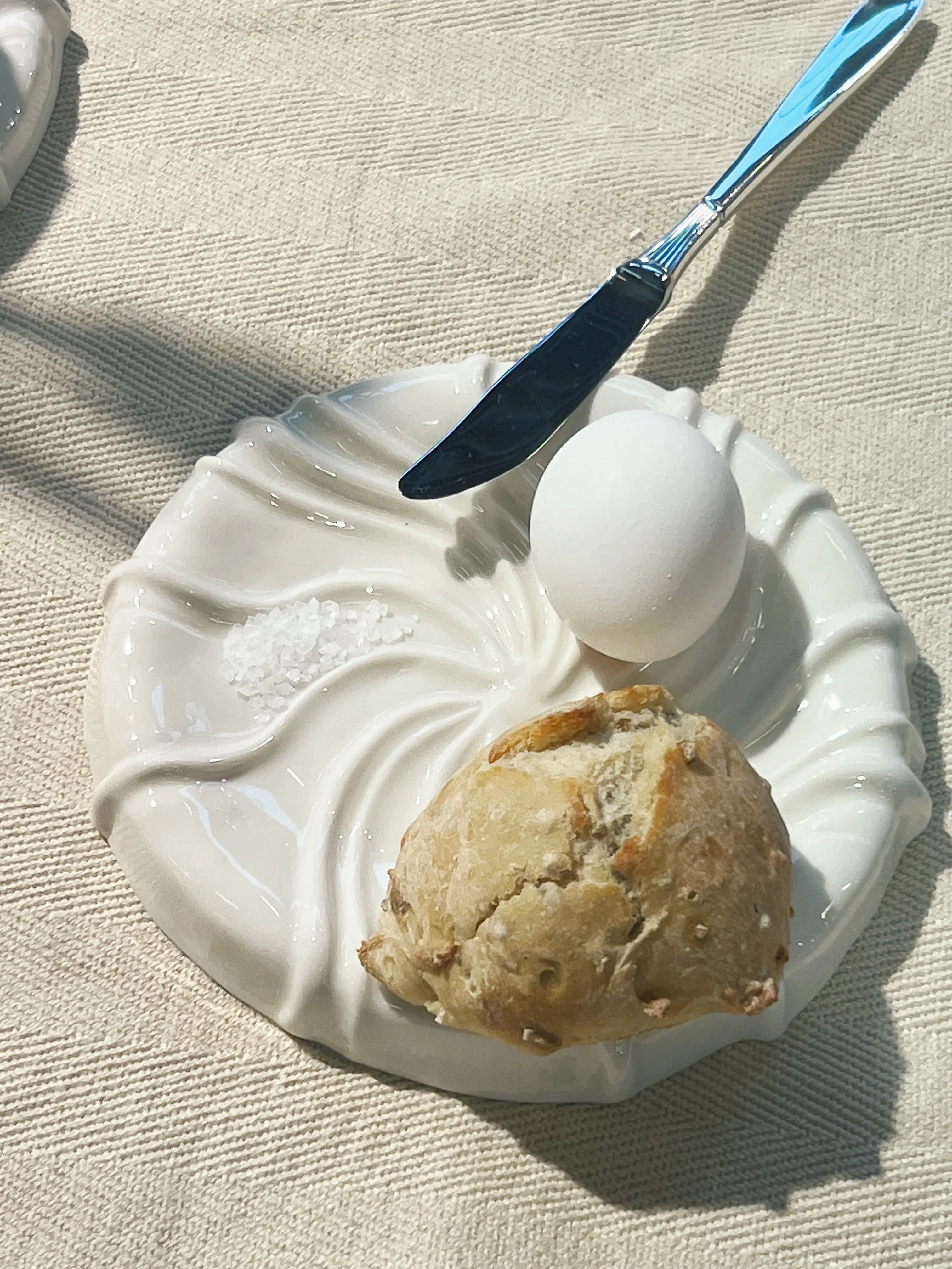 Tidevandstallerken af Atelier Marée | Hvid Porcelæn 17.5 cm Atelier Marée