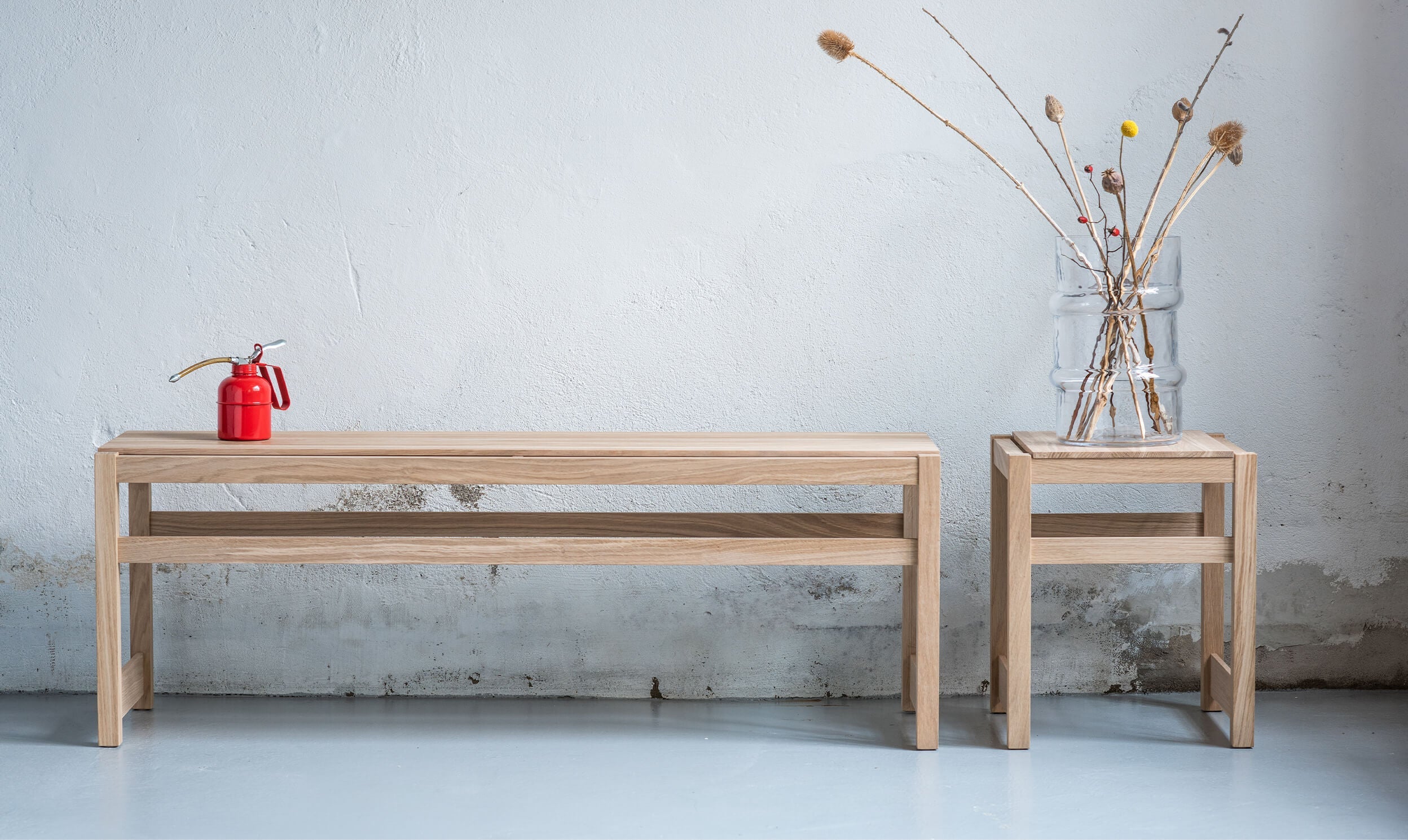 Verk BENCH V.DE.06 – Bænk i massivt træ Verk