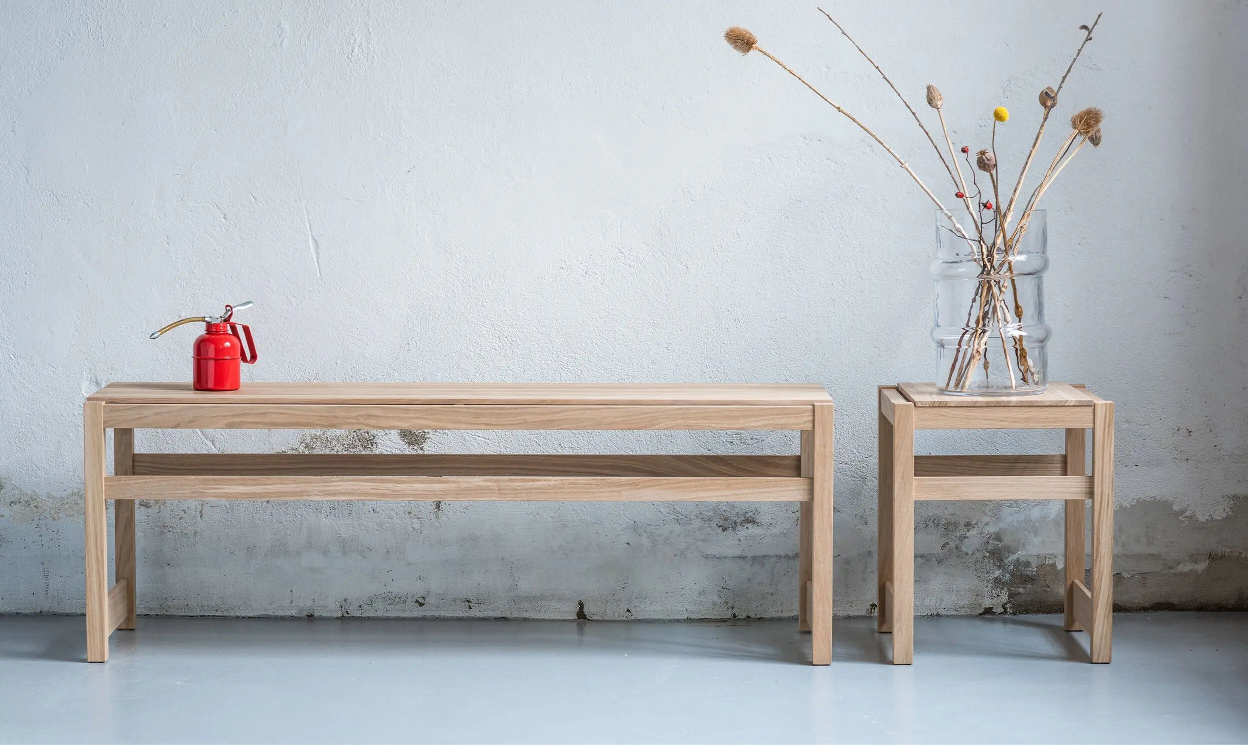 Verk BENCH V.DE.06 – Bænk i massivt træ Verk