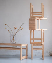 Verk BENCH V.DE.06 – Bænk i massivt træ Verk