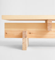 Verk BENCH V.LF.01 – Bænk i massivt svensk fyrretræ Verk