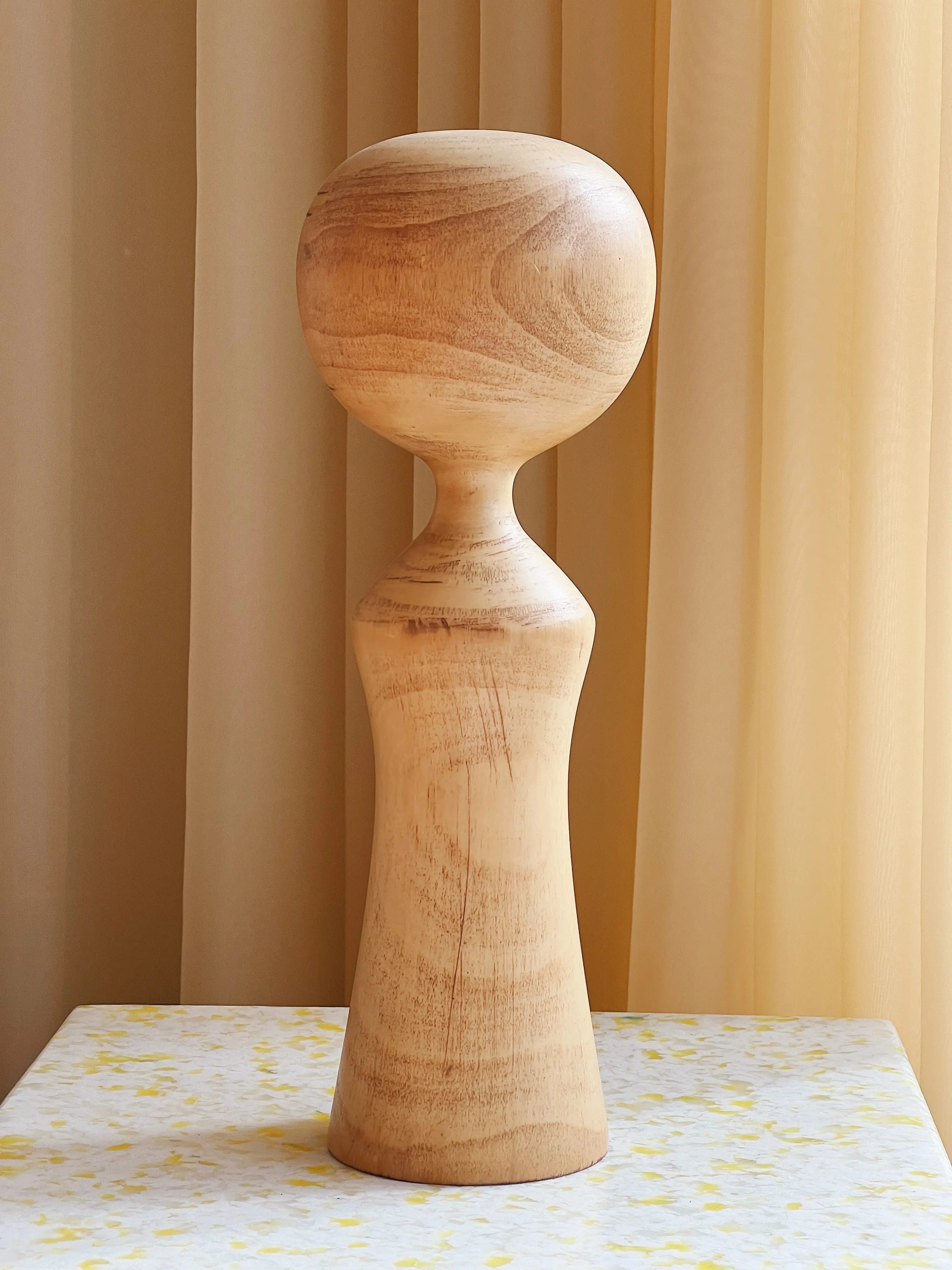 Vintage Kokeshi Dukke No. 128 fra Japan | H30.7 cm Studio Hafnia